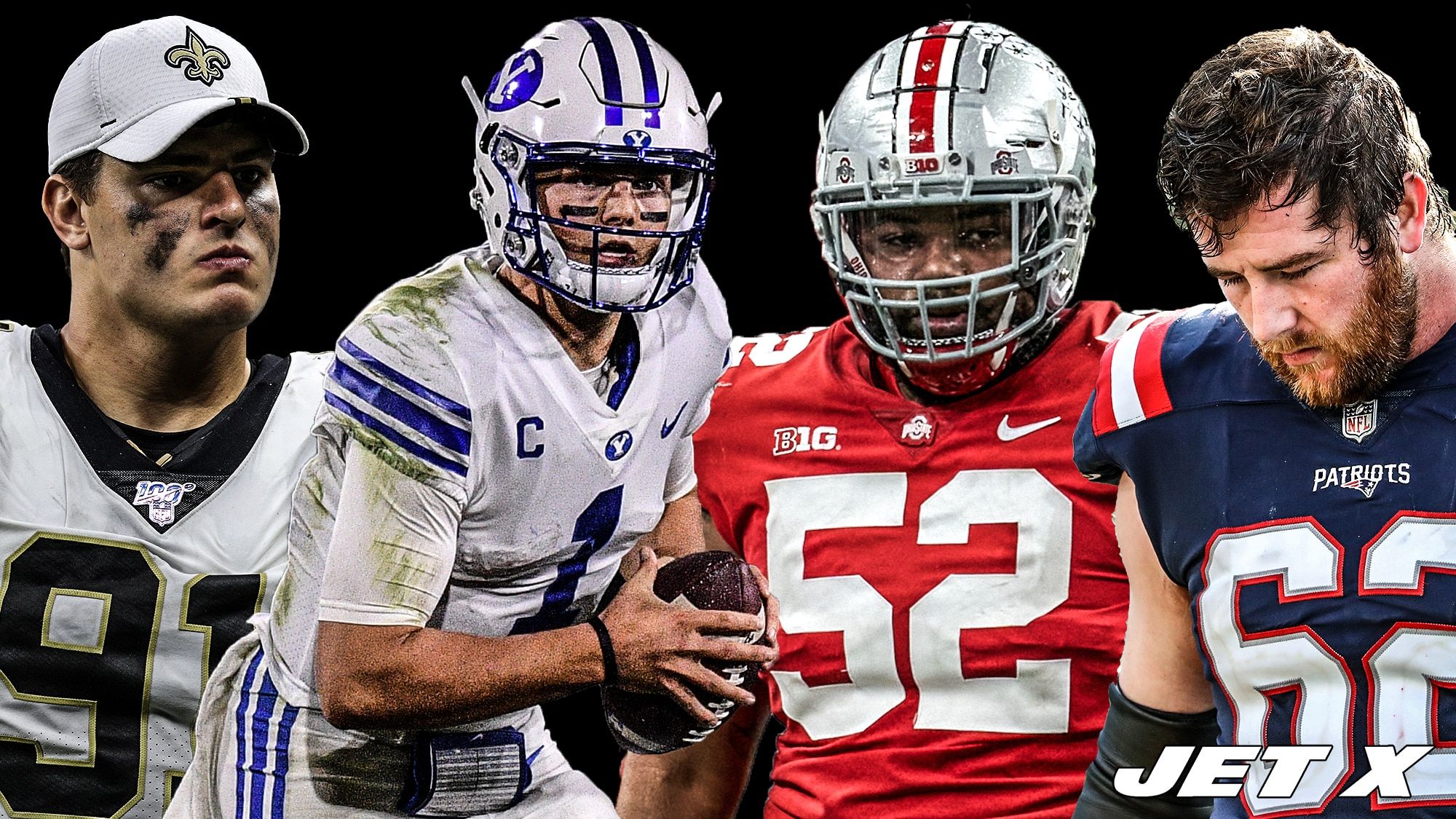 Trey Hendrickson, Zach Wilson, Wyatt Davis, Joe Thuney