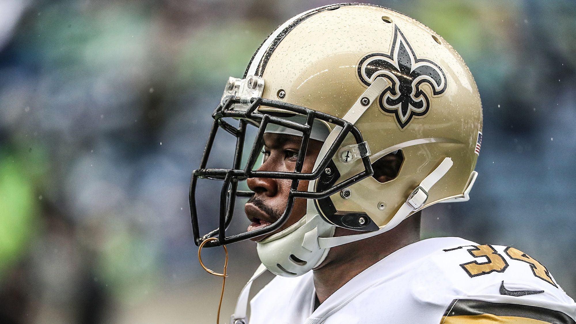 SEATTLE, WASHINGTON - SEPTEMBER 22: Justin Hardee #34 of the New Orleans Saints looks on prior to taking on the Seattle Seahawks during their game at CenturyLink Field on September 22, 2019 in Seattle, Washington.