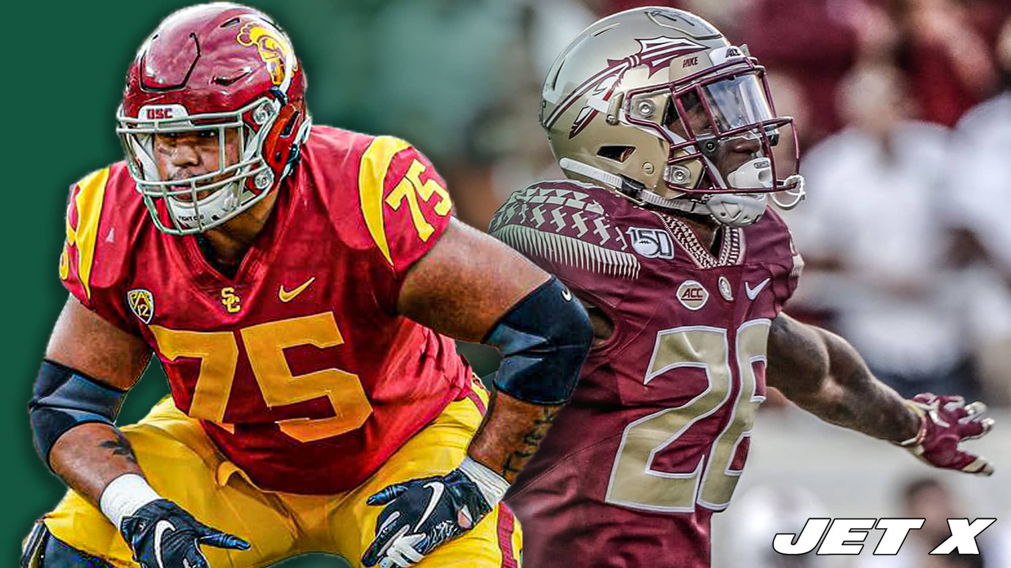 Alijah Vera-Tucker and Asante Samuel Jr