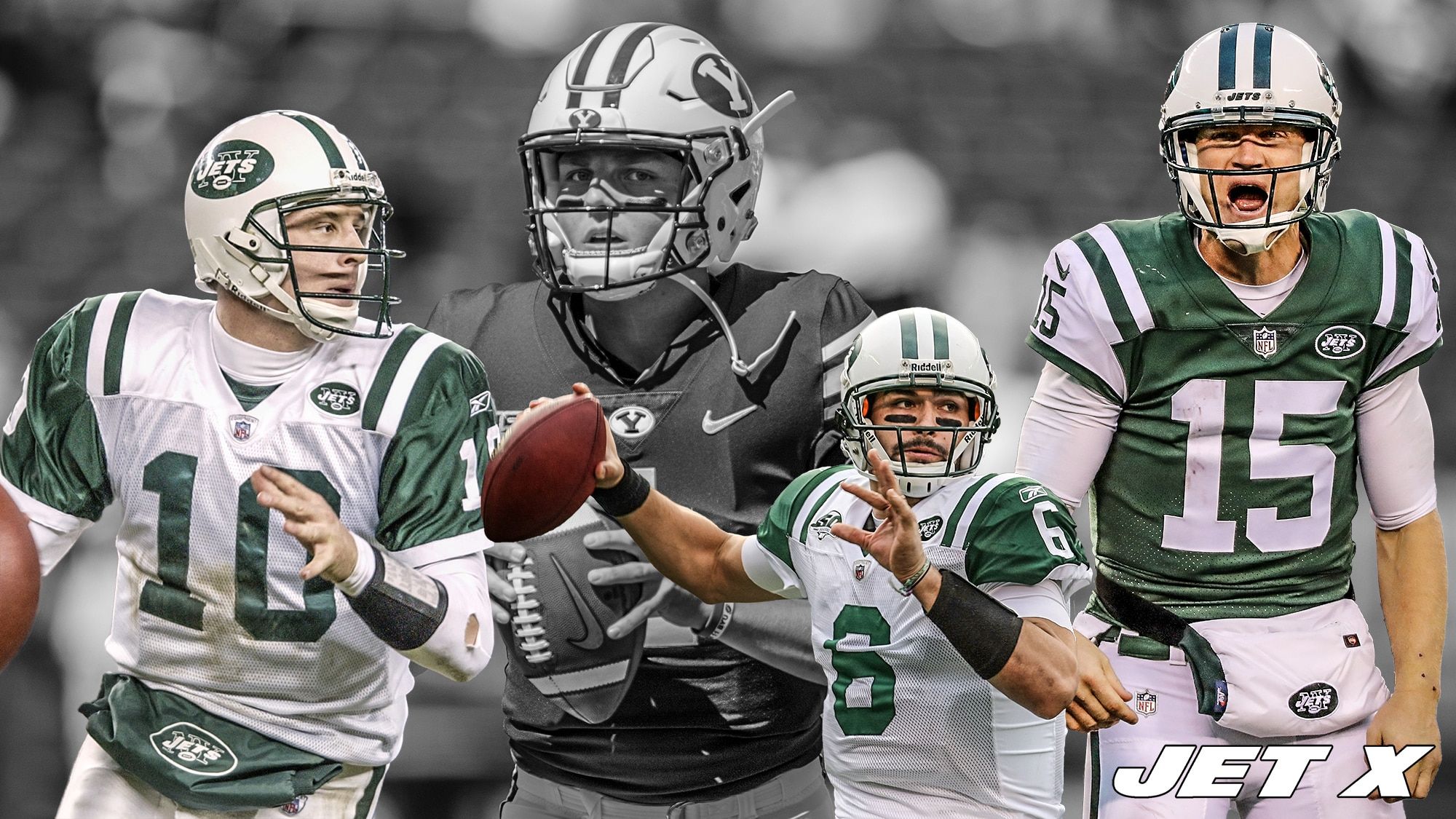 Zach Wilson, Chad Pennington, Mark Sanchez, Josh McCown