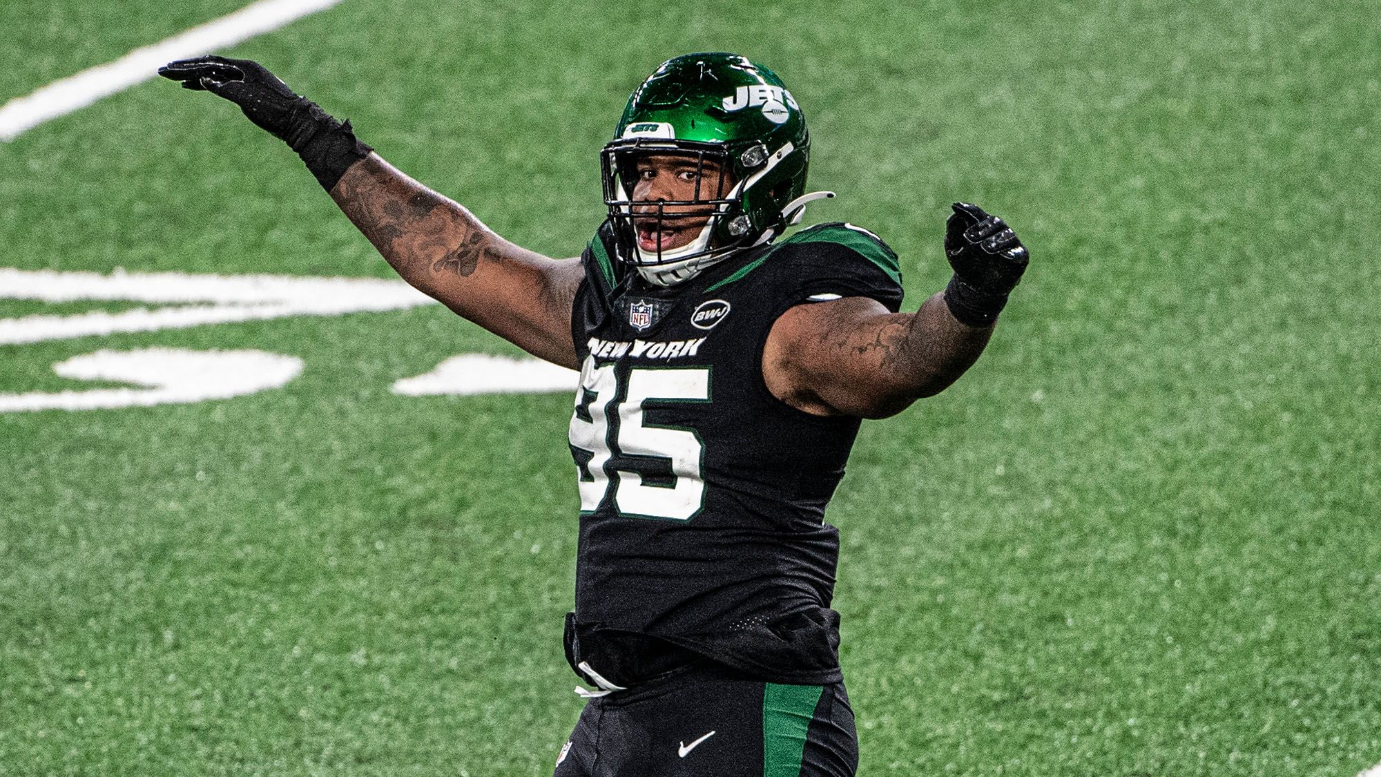 Quinnen Williams is a top breakout candidate at PFF.