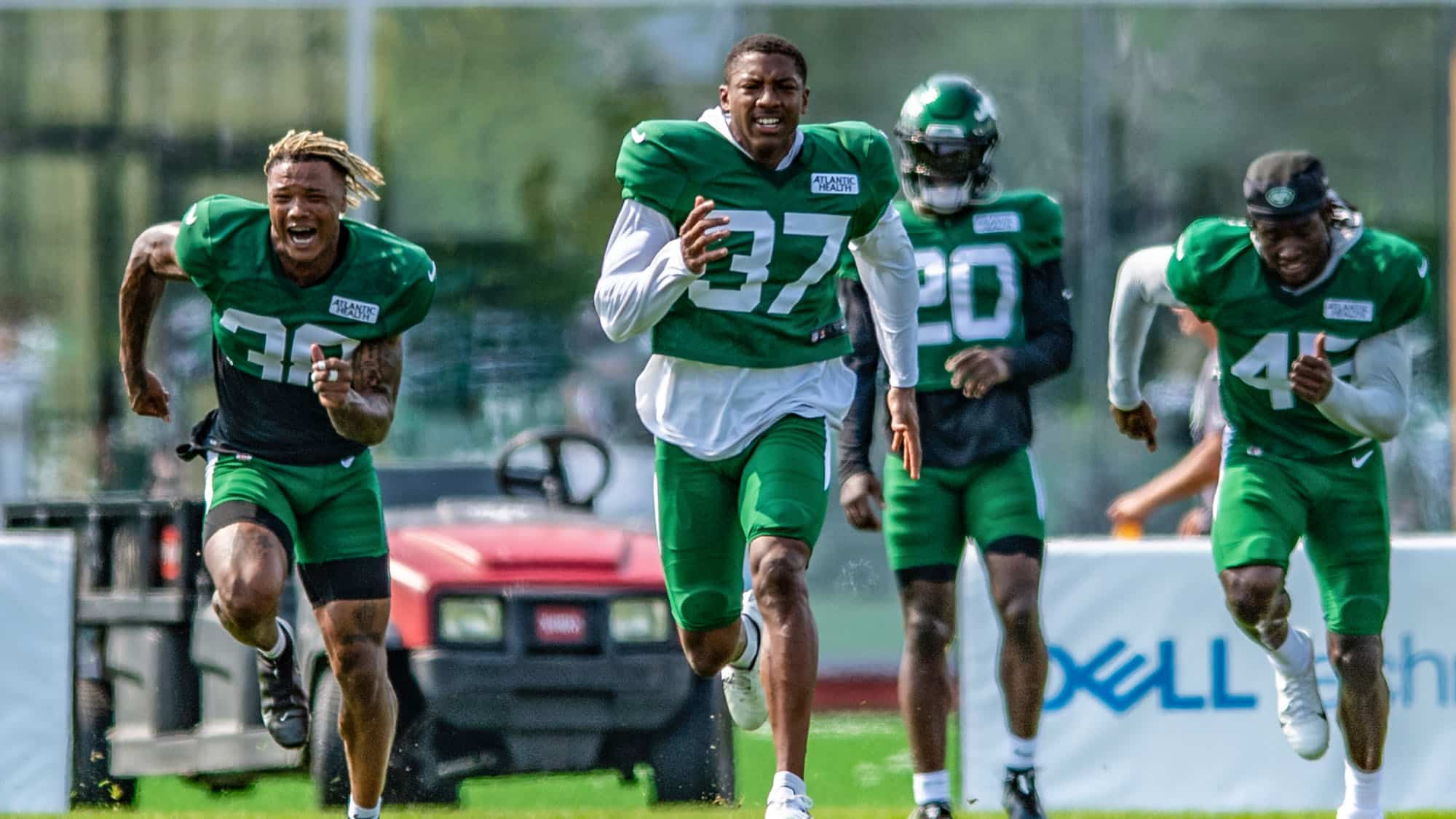 Bryce Hall, Lamar Jackson, and the NY Jets' young cornerbacks played well at Wednesday's training camp practice.