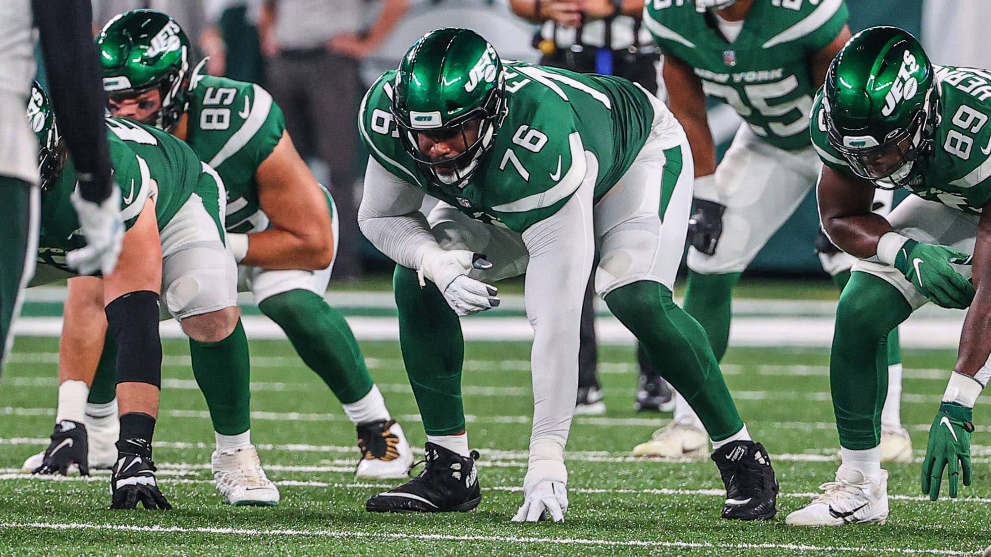 George Fant, NY Jets, Preseason, PFF Grade, Offensive Line