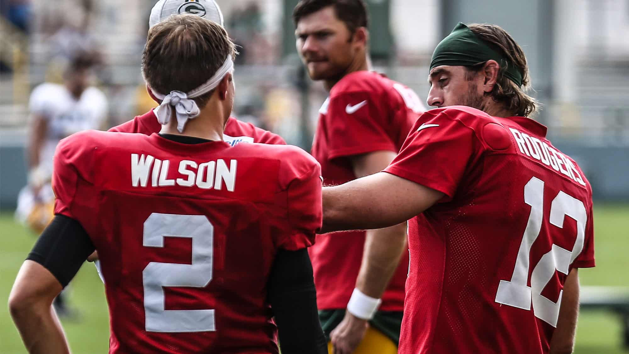 Zach Wilson, Aaron Rodgers