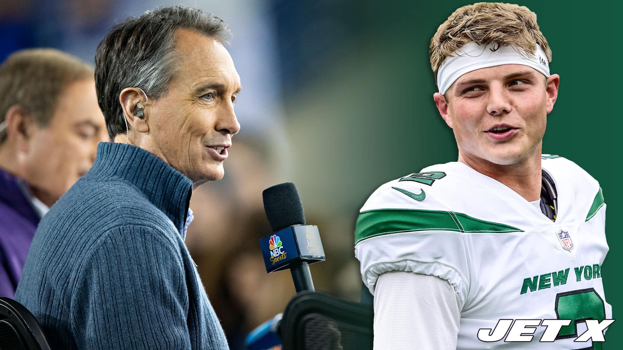 Zach Wilson, NY Jets, Cris Collinsworth, Aaron Rodgers