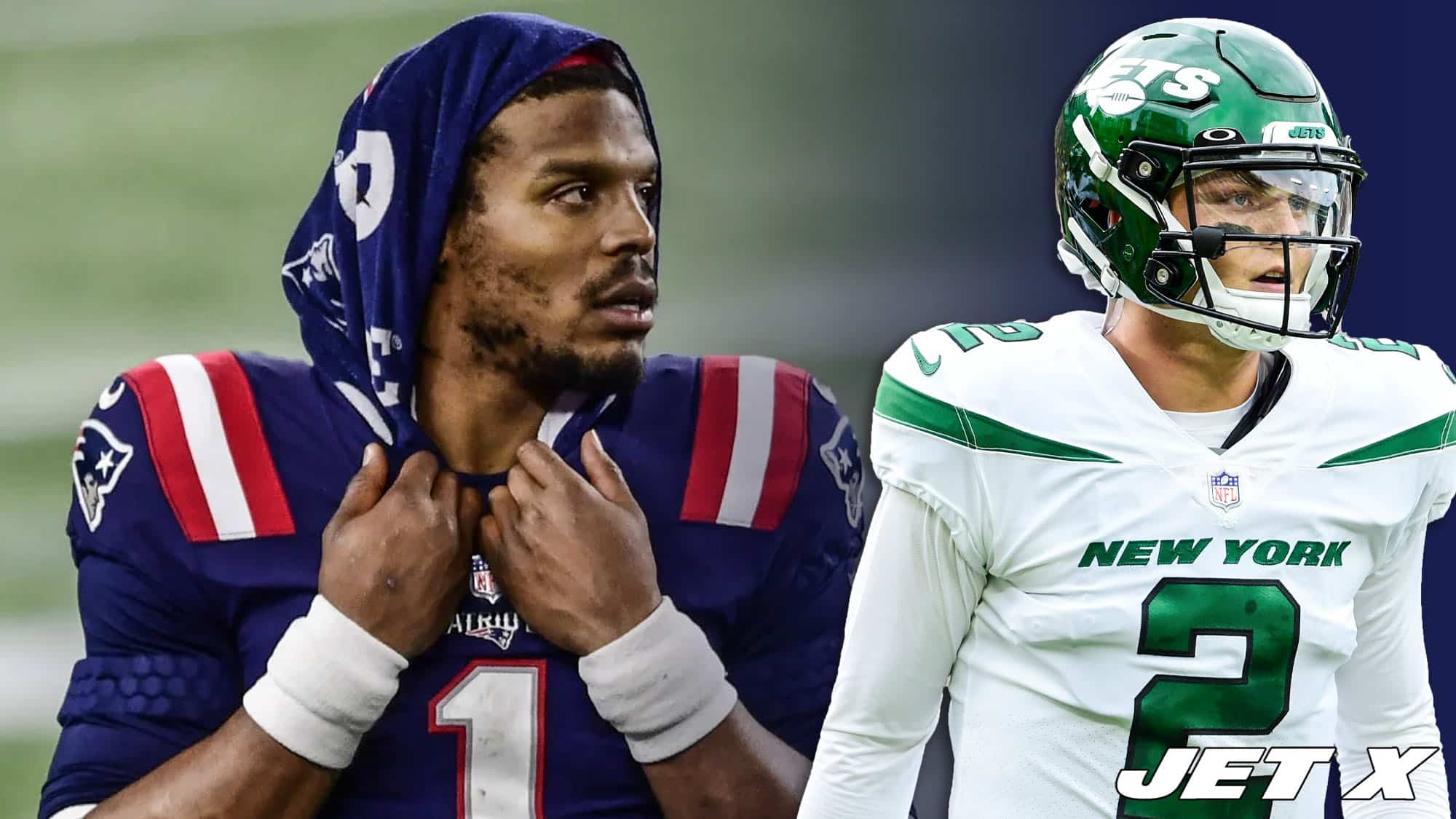 Cam Newton, NY Jets, Zach Wilson, Mac Jones