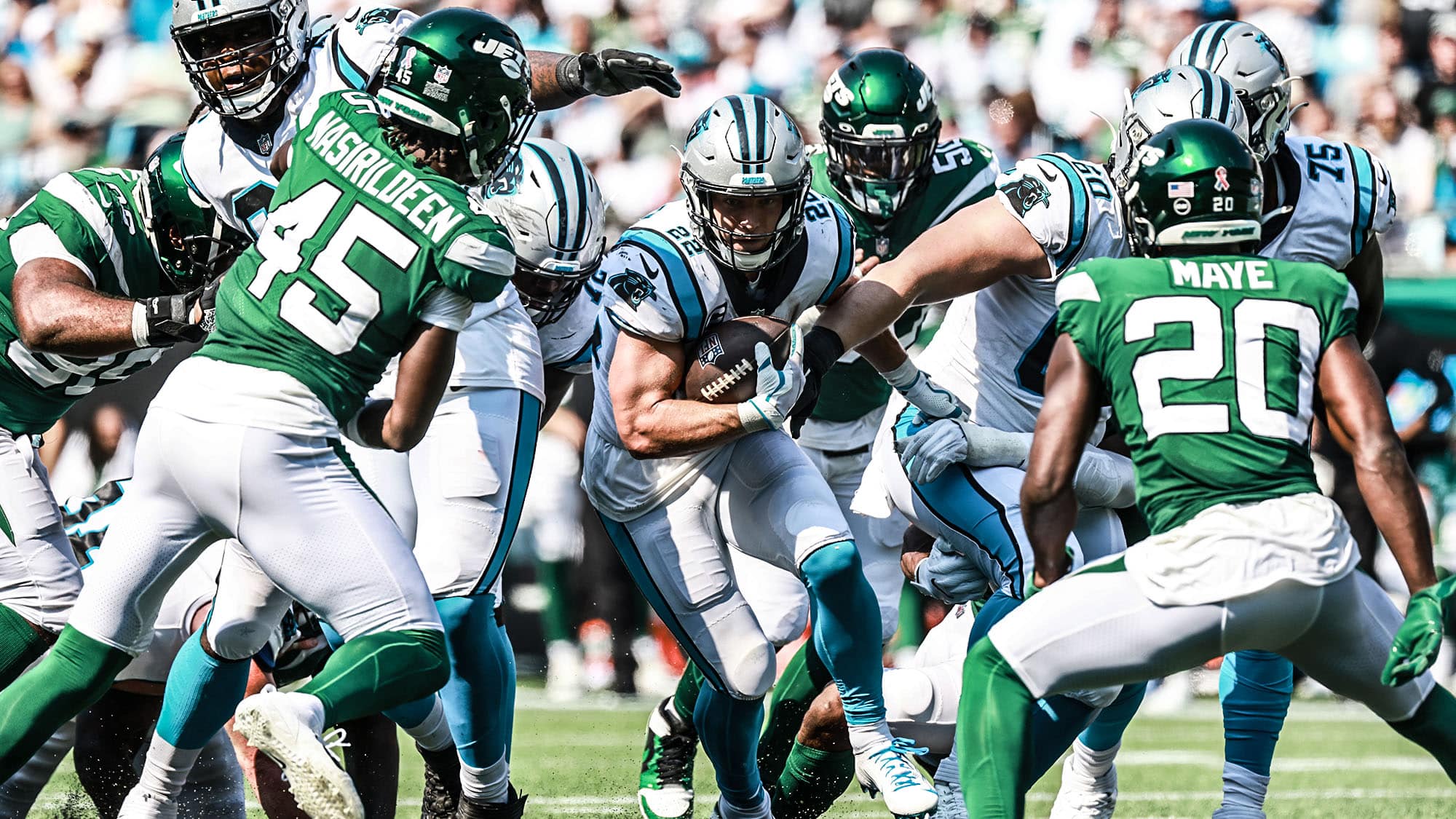 Christian McCaffrey, NY Jets