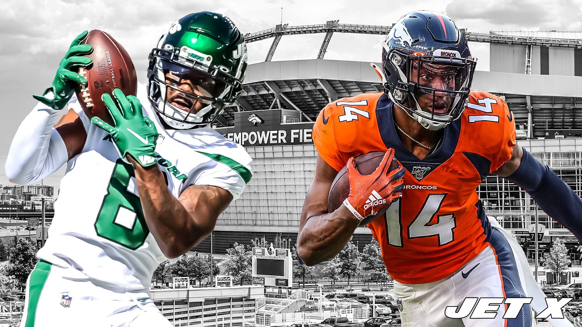 Elijah Moore, Courtland Sutton