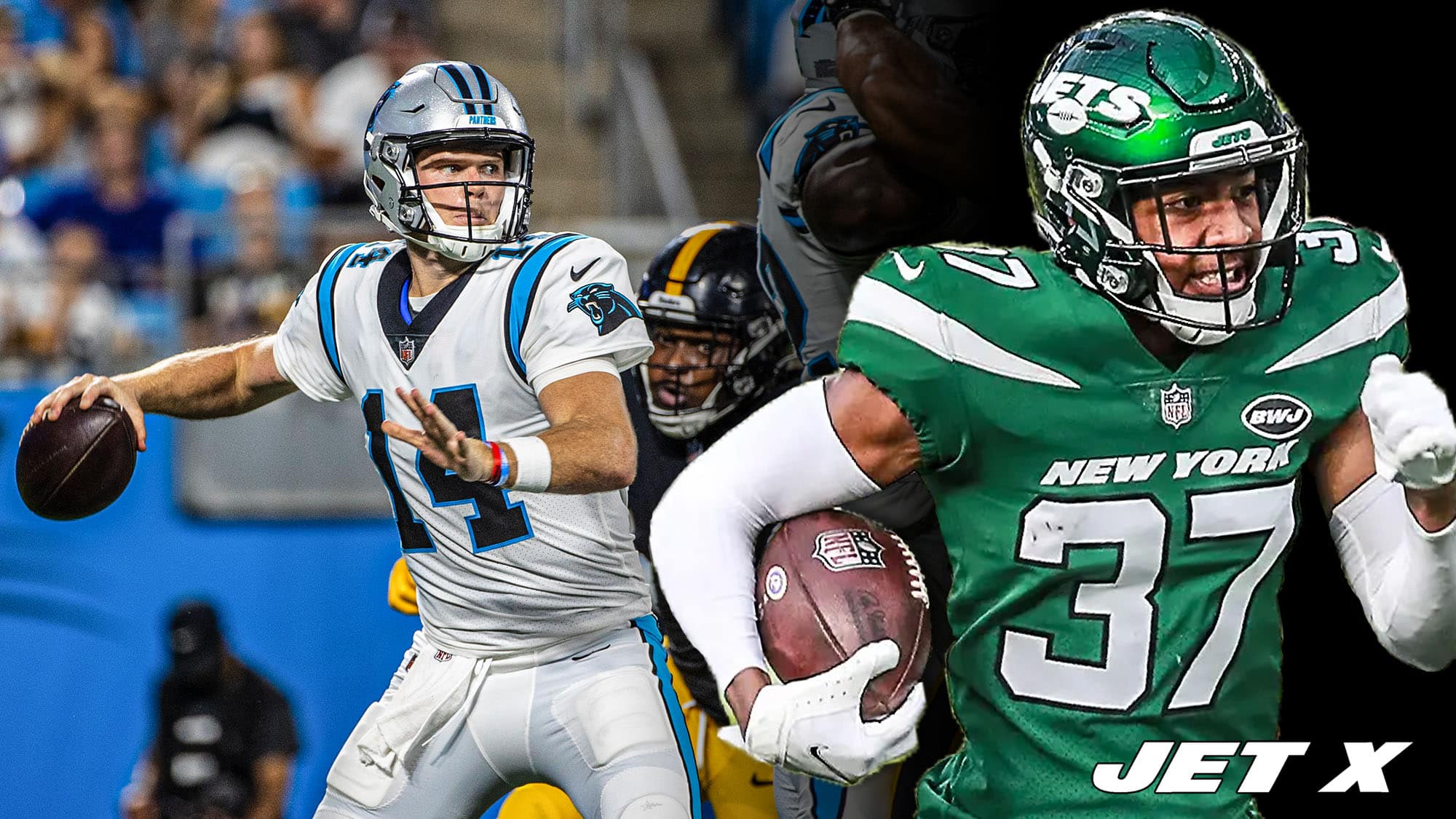 Sam Darnold, Bryce Hall, NY Jets, Carolina Panthers