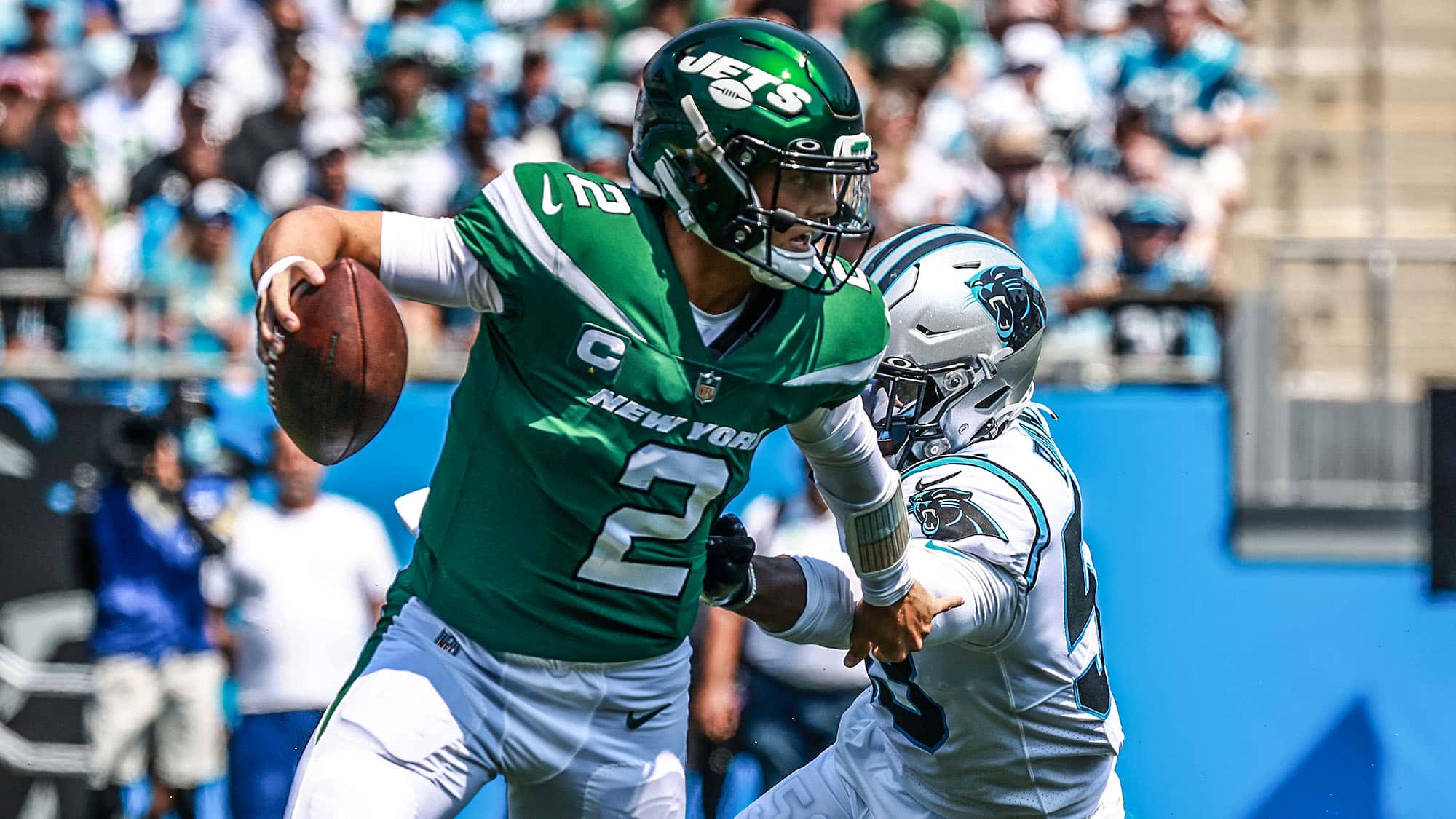 Zach Wilson, NY Jets, Carolina Panthers
