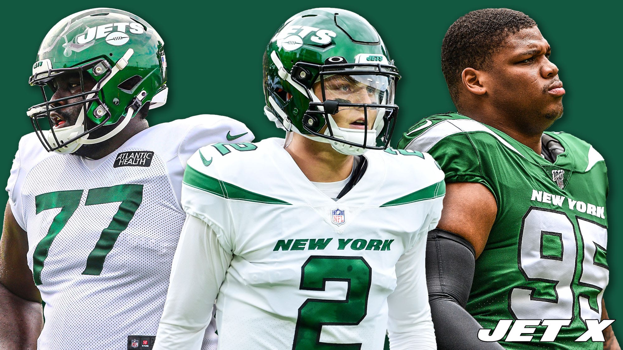 Zach Wilson, Mekhi Becton, Quinnen Williams, NY Jets Roster, NY Jets Depth Chart