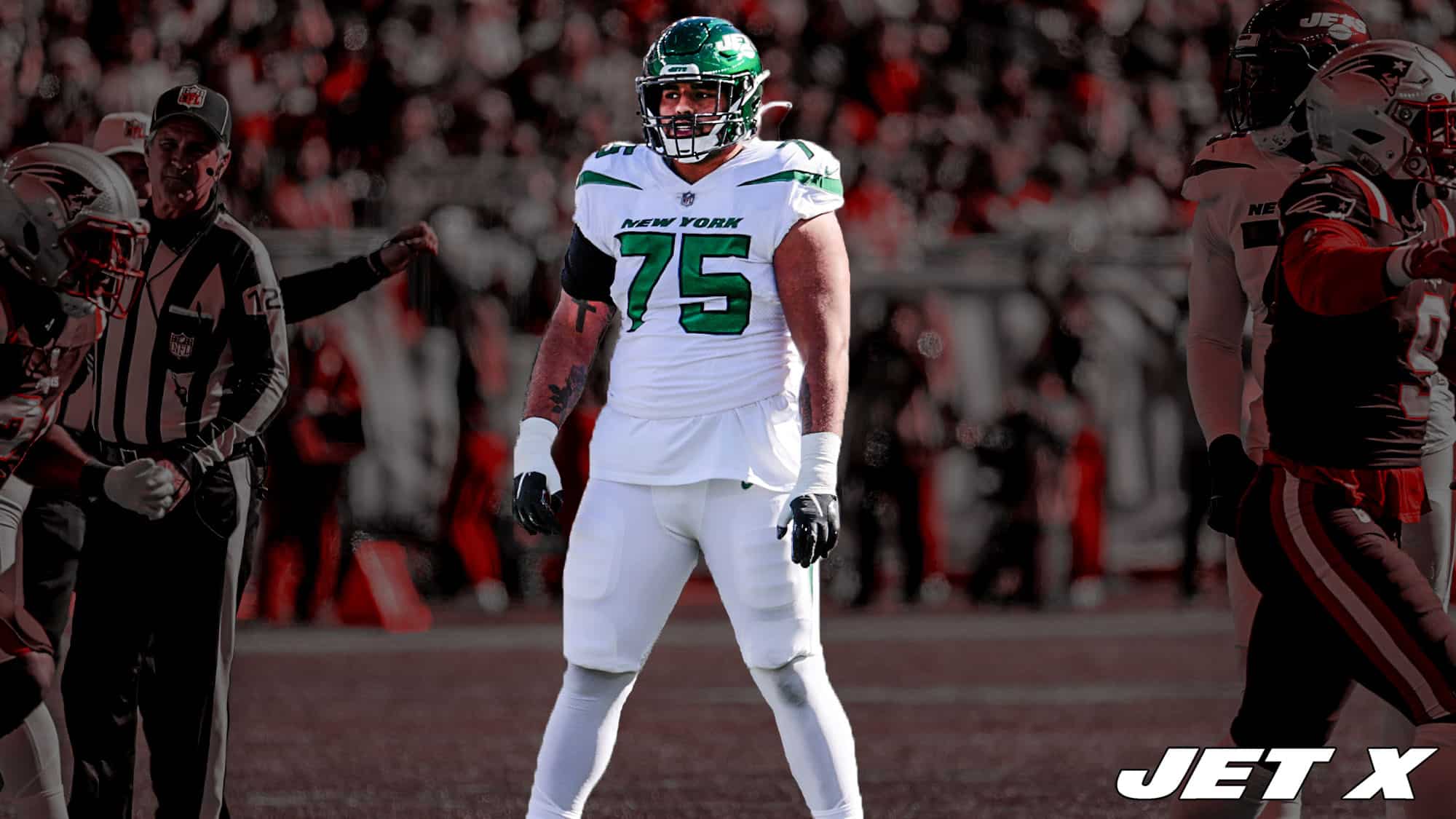 Alijah Vera-Tucker, PFF Grade, Film, Highlights, NY Jets, Trade