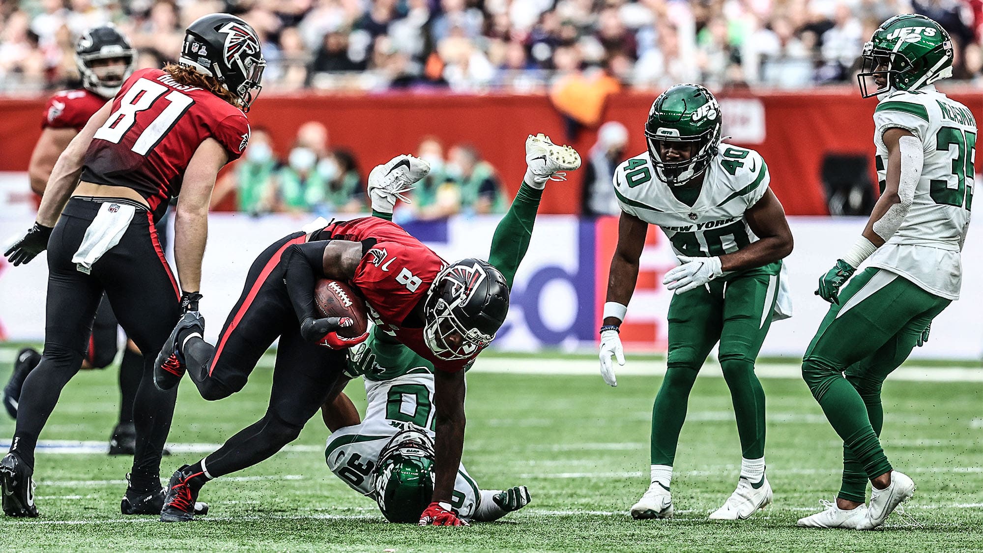 Kyle Pitts, Atlanta Falcons, New York Jets