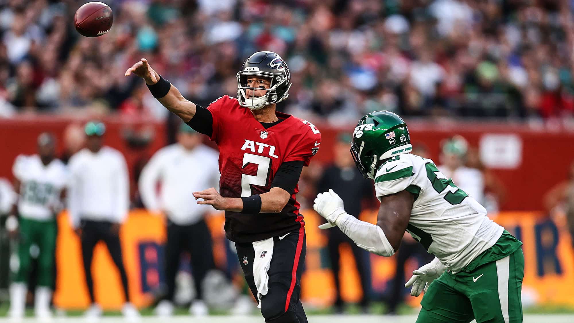 Shaq Lawson, NY Jets, Contract, Trade, Matt Ryan, London