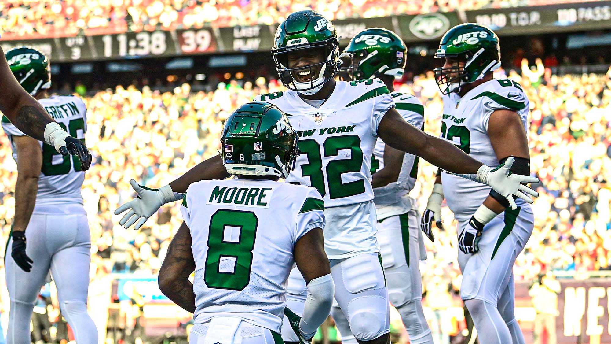 Elijah Moore, Michael Carter, Zach Wilson, 2021 NFL Draft Jets, Scouting Report