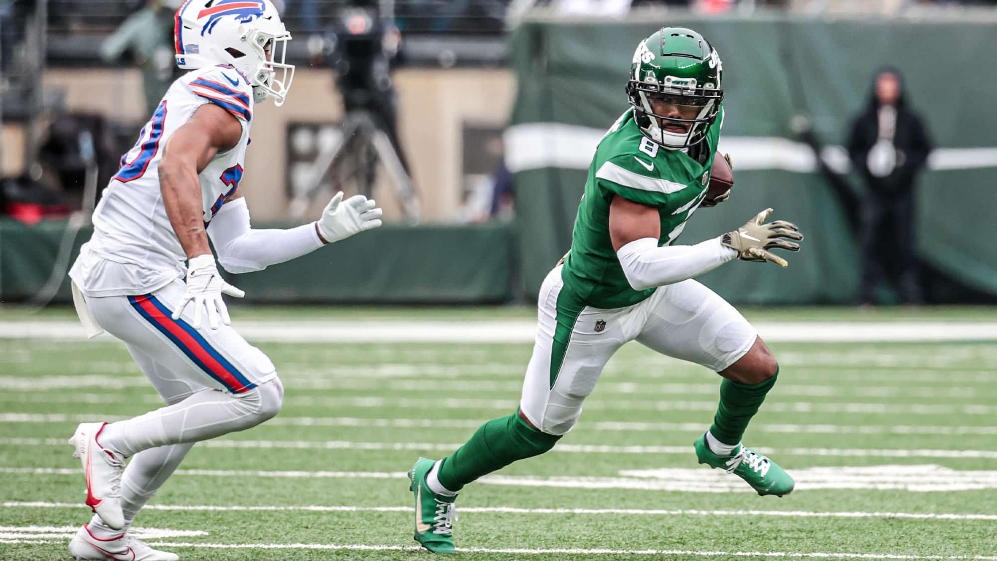 Elijah Moore, NY Jets, Bets, Stats, DFS, Keeper