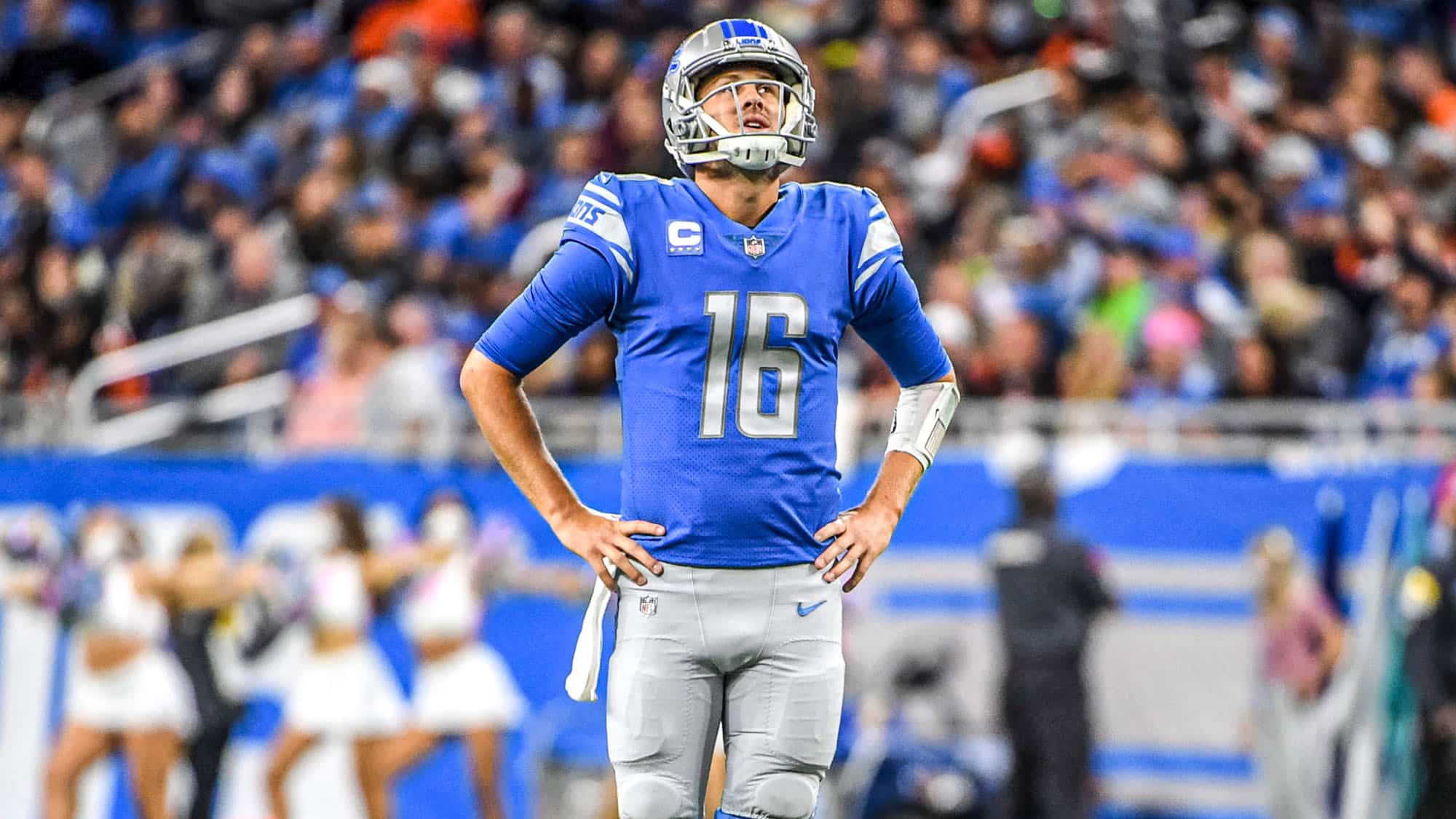 Jared Goff, Detroit Lions, DFS, Fantasy, Betting, ATS, Thanksgiving, Injury, Return