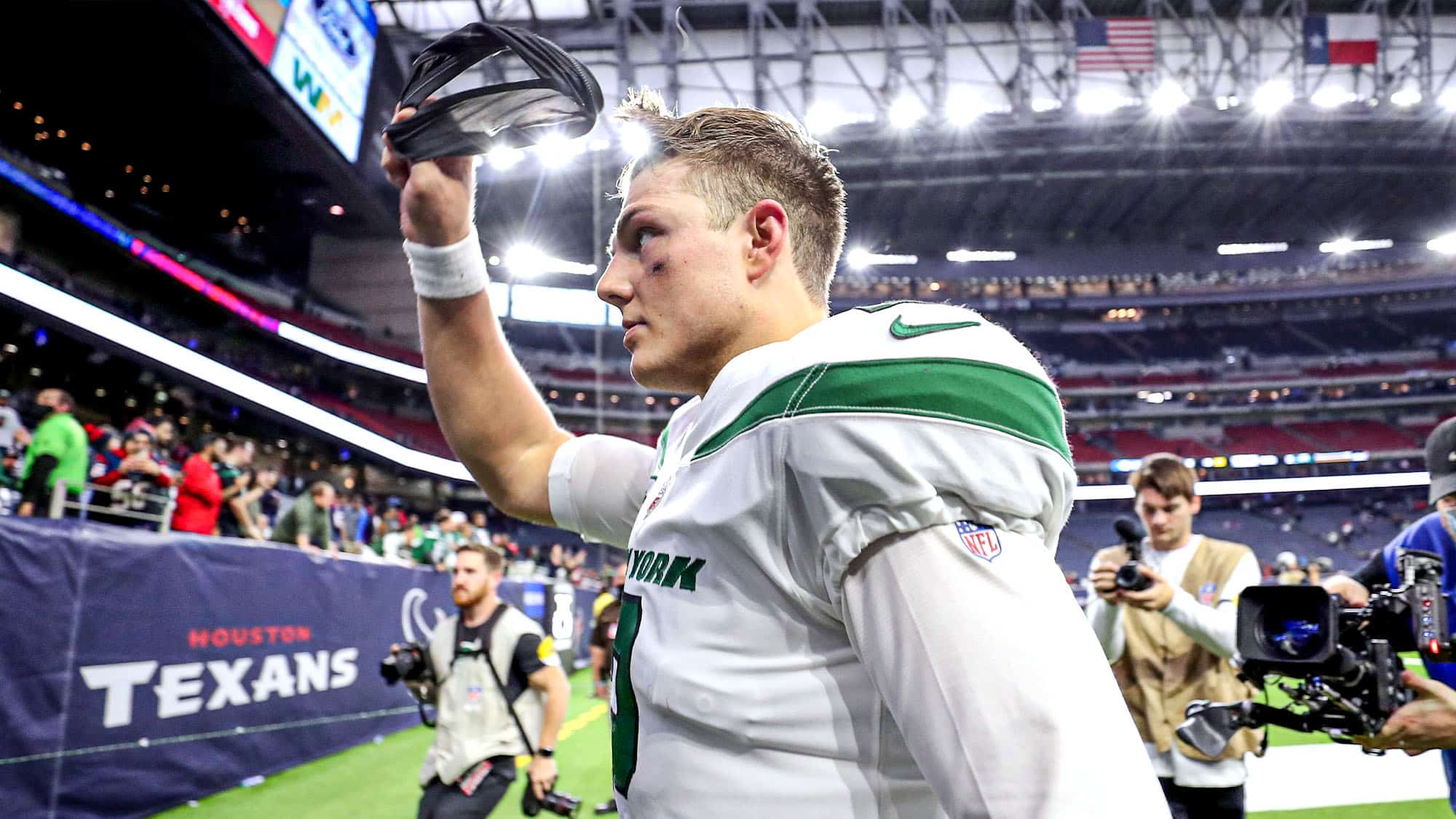 Zach Wilson, NY Jets, Houston Texans, Highlights, Interview