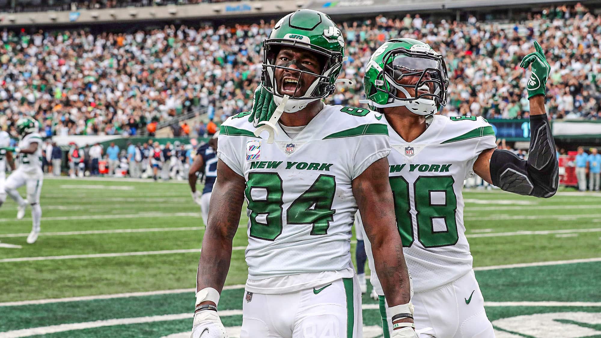 Corey Davis, Keelan Cole, New York Jets, Titans, Highlights, Injury, Contract