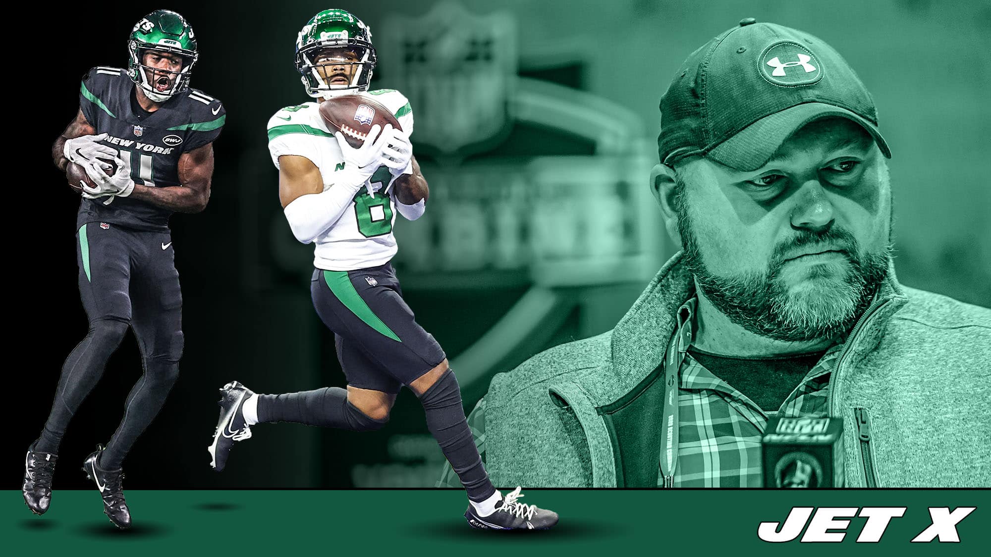 Joe Douglas, Denzel Mims, Elijah Moore