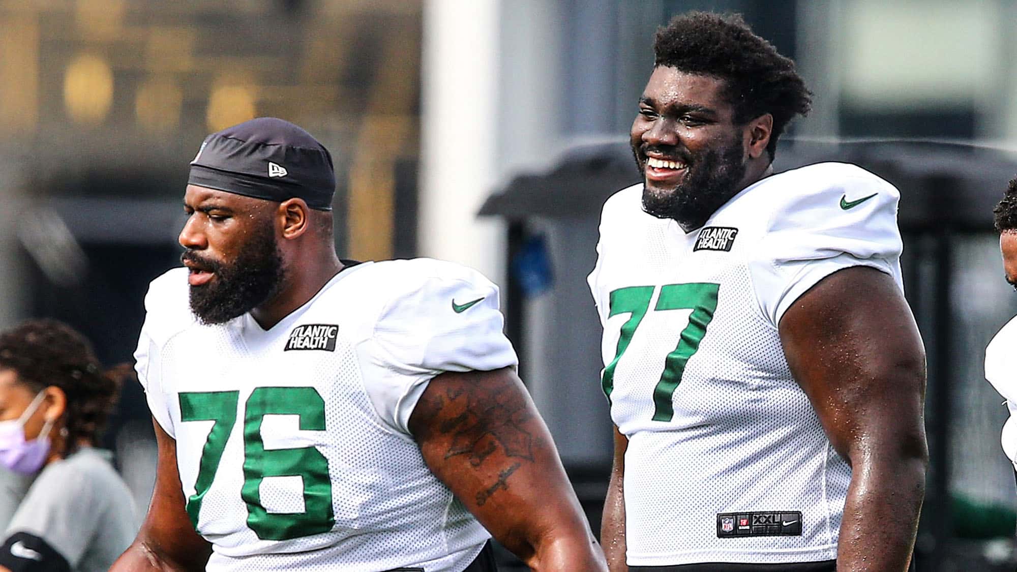 Mekhi Becton, George Fant, NY Jets, Injury, Contract, Return