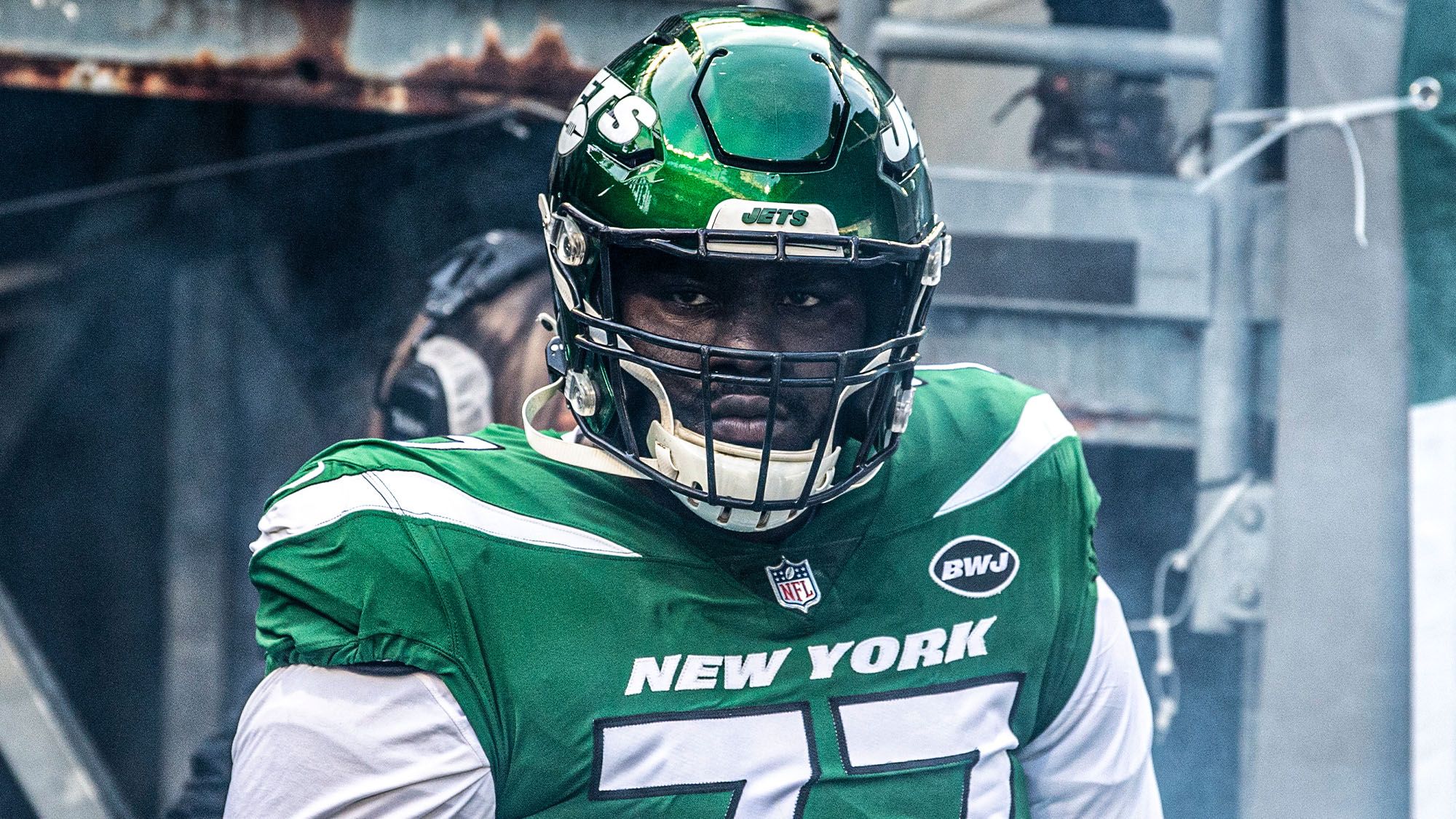 Mekhi Becton, NY Jets, Injury, Return, Twitter