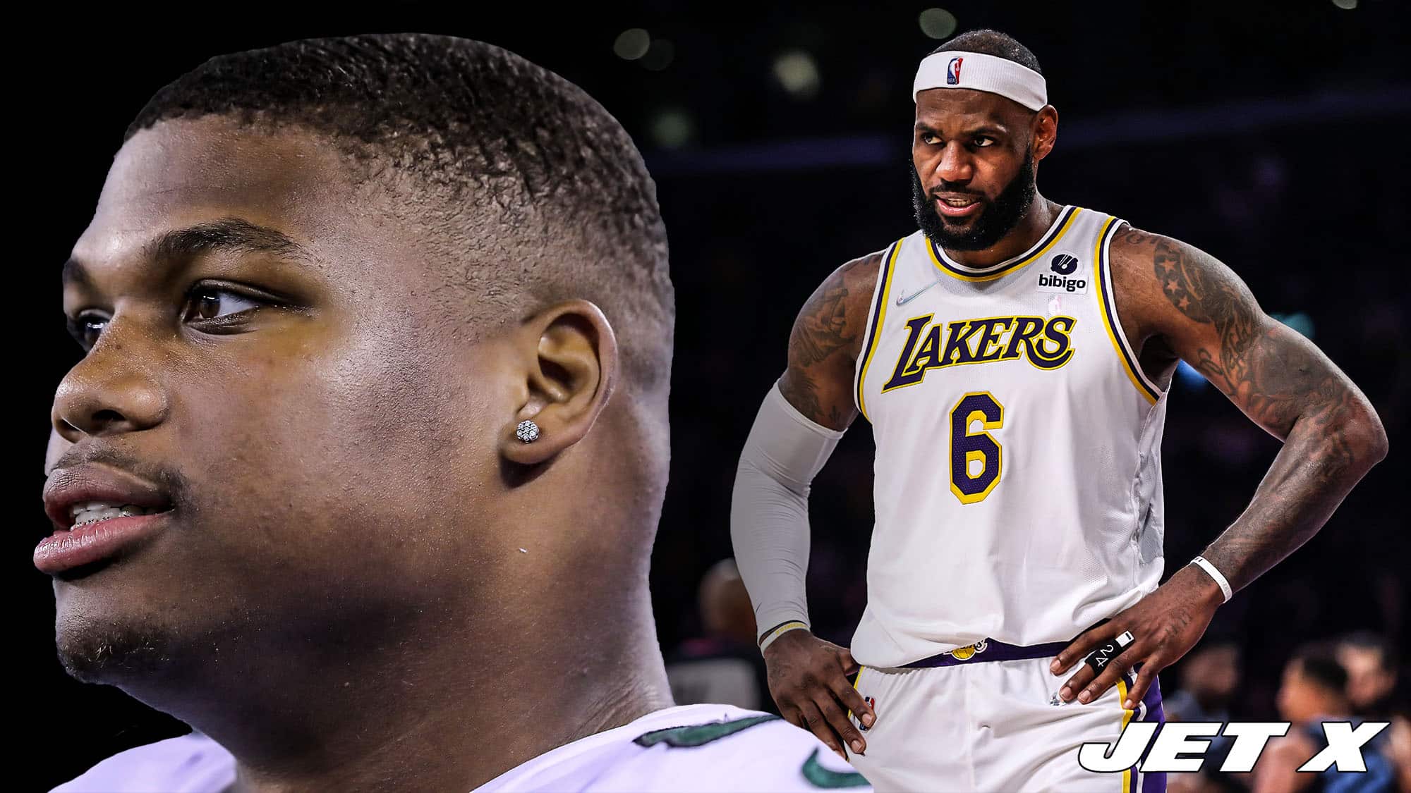 Quinnen Williams, LeBron James