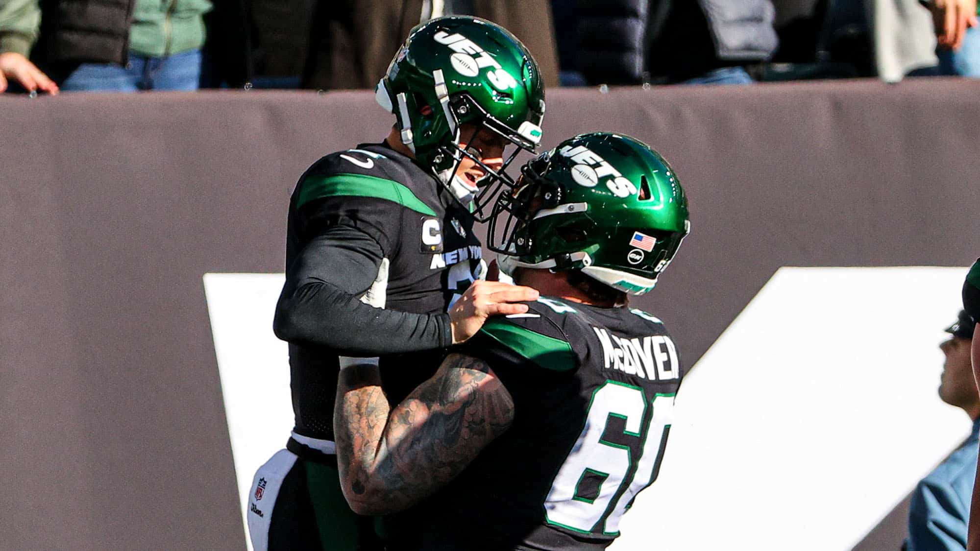 Zach Wilson, Connor McGovern, NY Jets, Injury