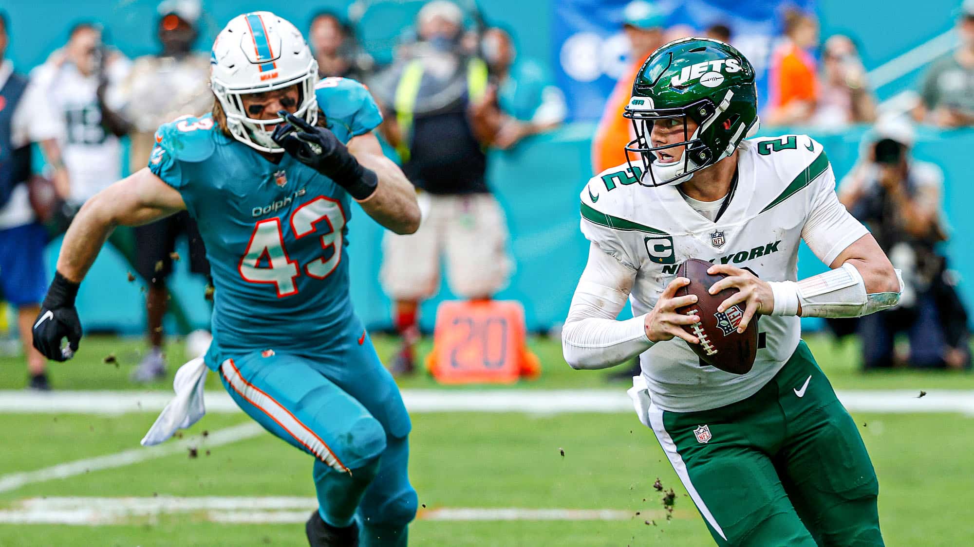 Zach Wilson, NY Jets, Stats, Contract, PFF Grade