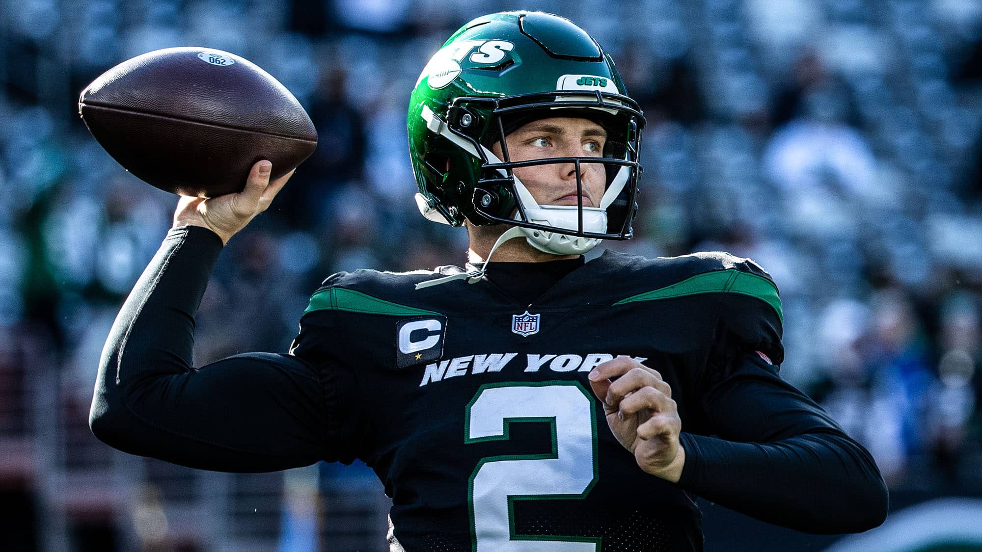 Zach Wilson, NY Jets, Stats, PFF Grade