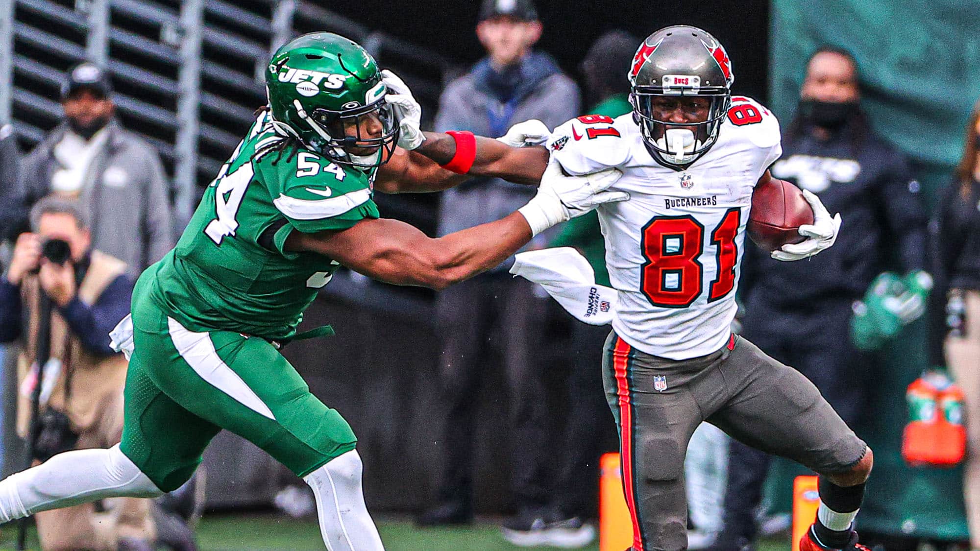 Antonio Brown, NY Jets, Statement, Jersey, Walk Off, Bucs