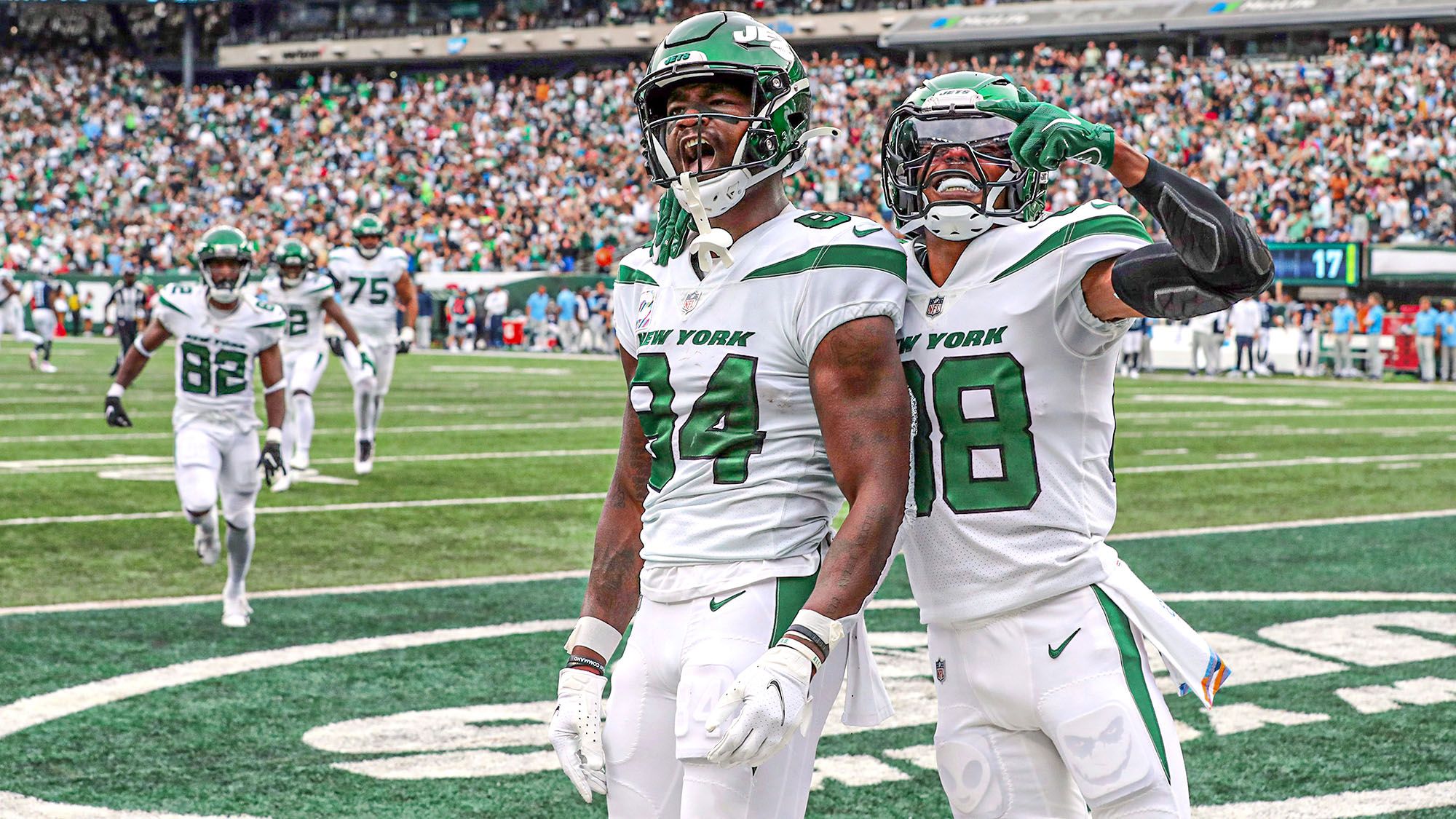 Corey Davis, Keelan Cole, NY Jets, Contract, Stats, PFF