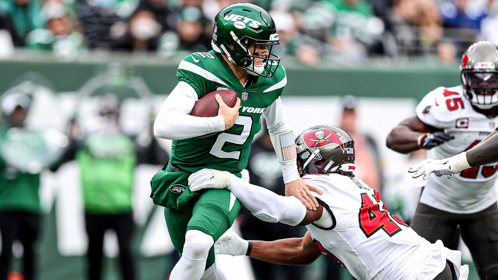 Zach Wilson, NY Jets, Buccaneers, Highlights