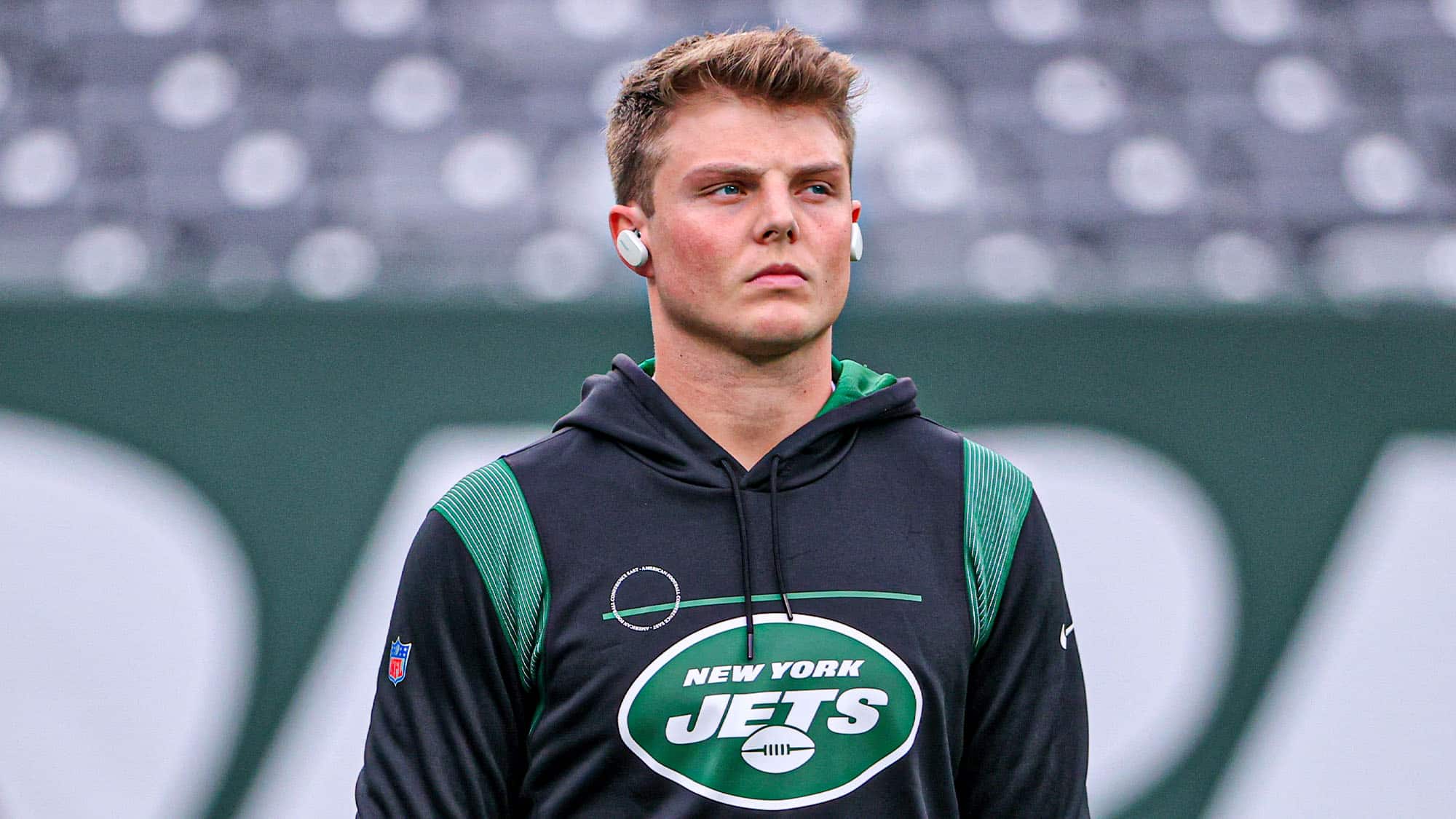 Zach Wilson, NY Jets, Stats, Drops, PFF