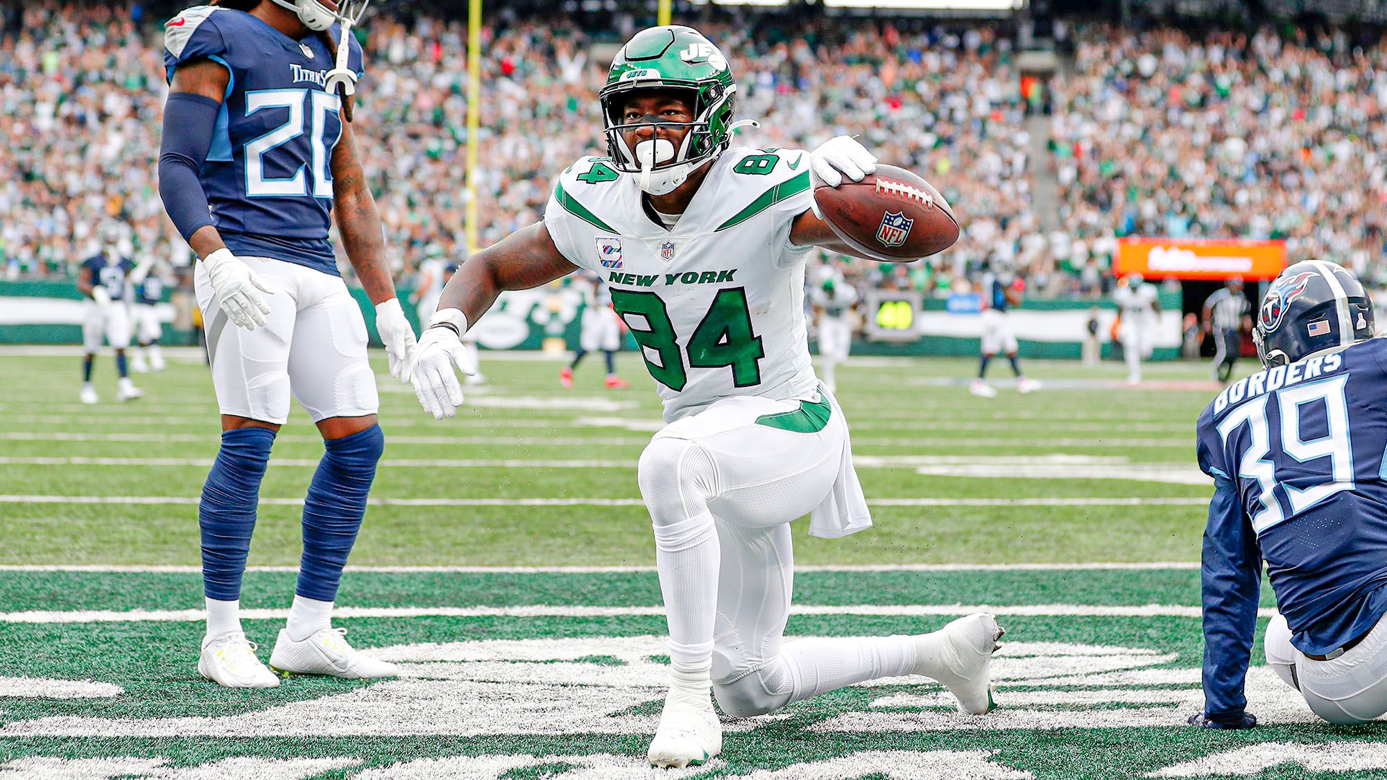 Corey Davis, NY Jets, Stats, PFF, Contract
