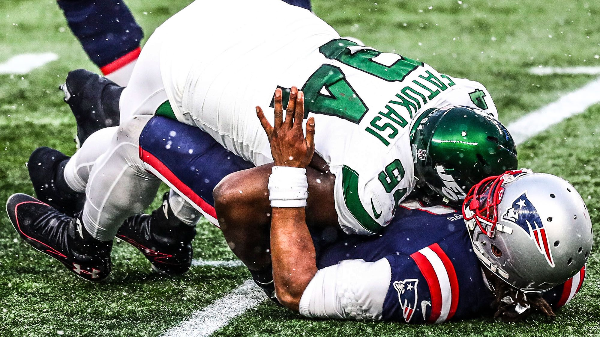 Foley Fatukasi, Cam Newton, New York Jets