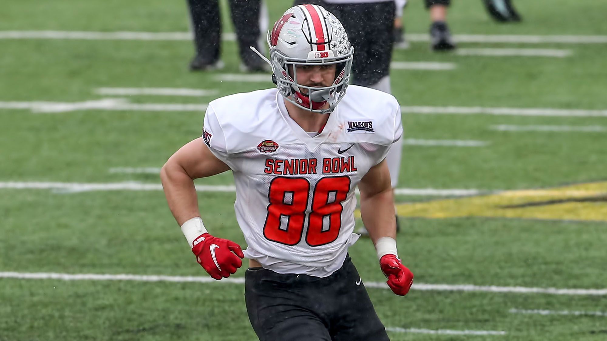 Jeremy Ruckert, NY Jets, Senior Bowl, Ohio State