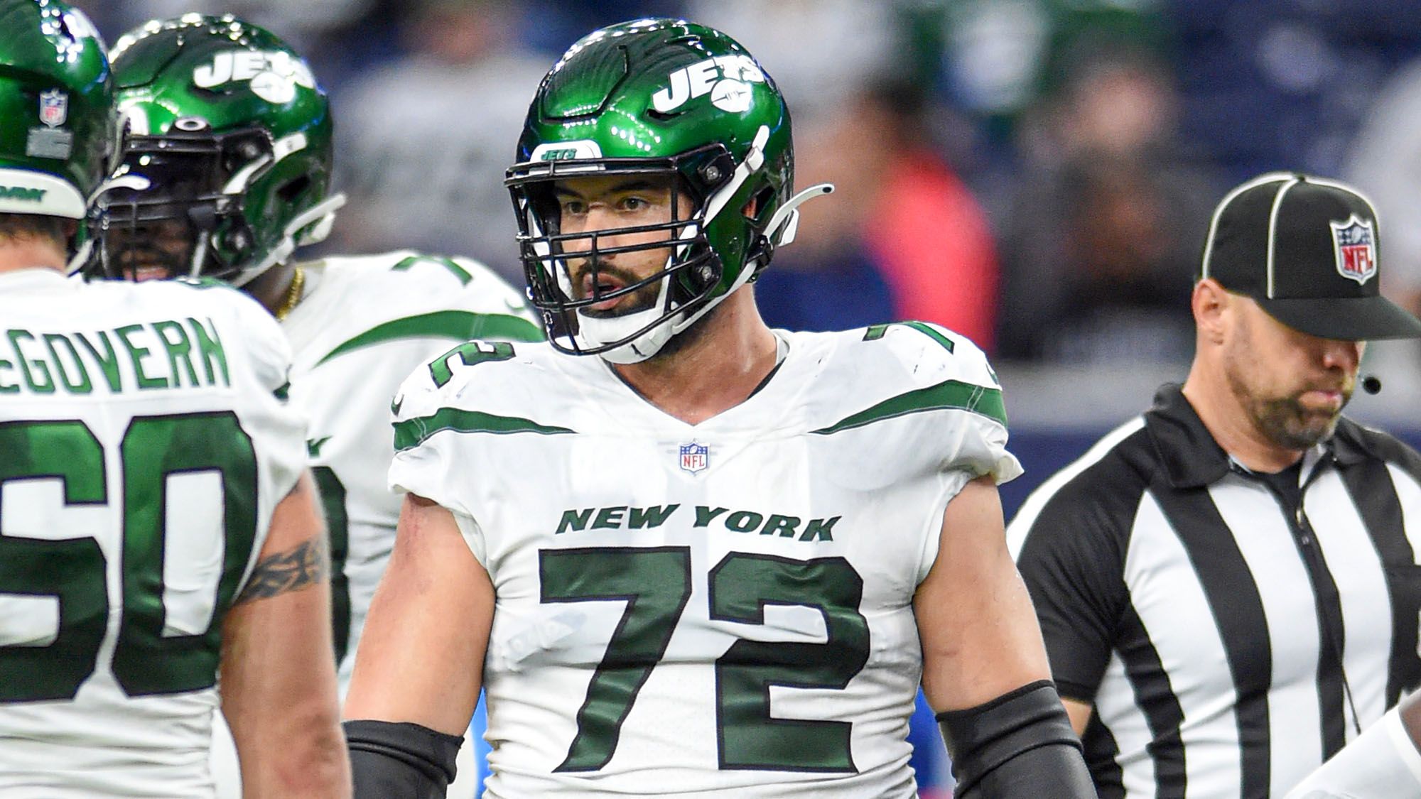 Laurent Duvernay-Tardif, NY Jets, Contract, PFF Grade