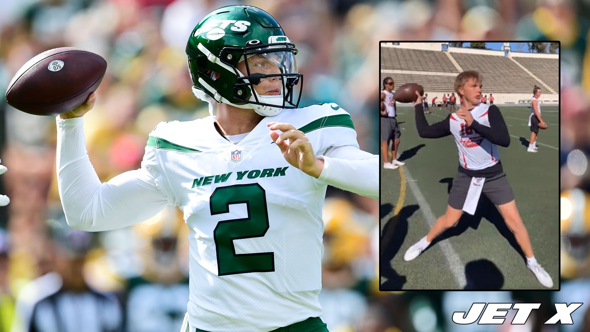 Zach Wilson, Brother, Isaac Wilson, NY Jets