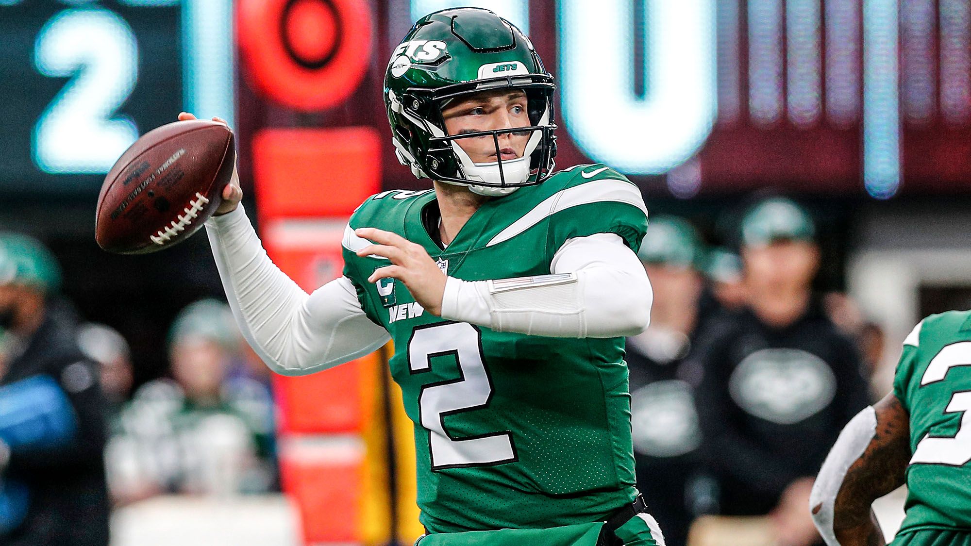 Zach Wilson, NY Jets, Stats, TDs, 2021