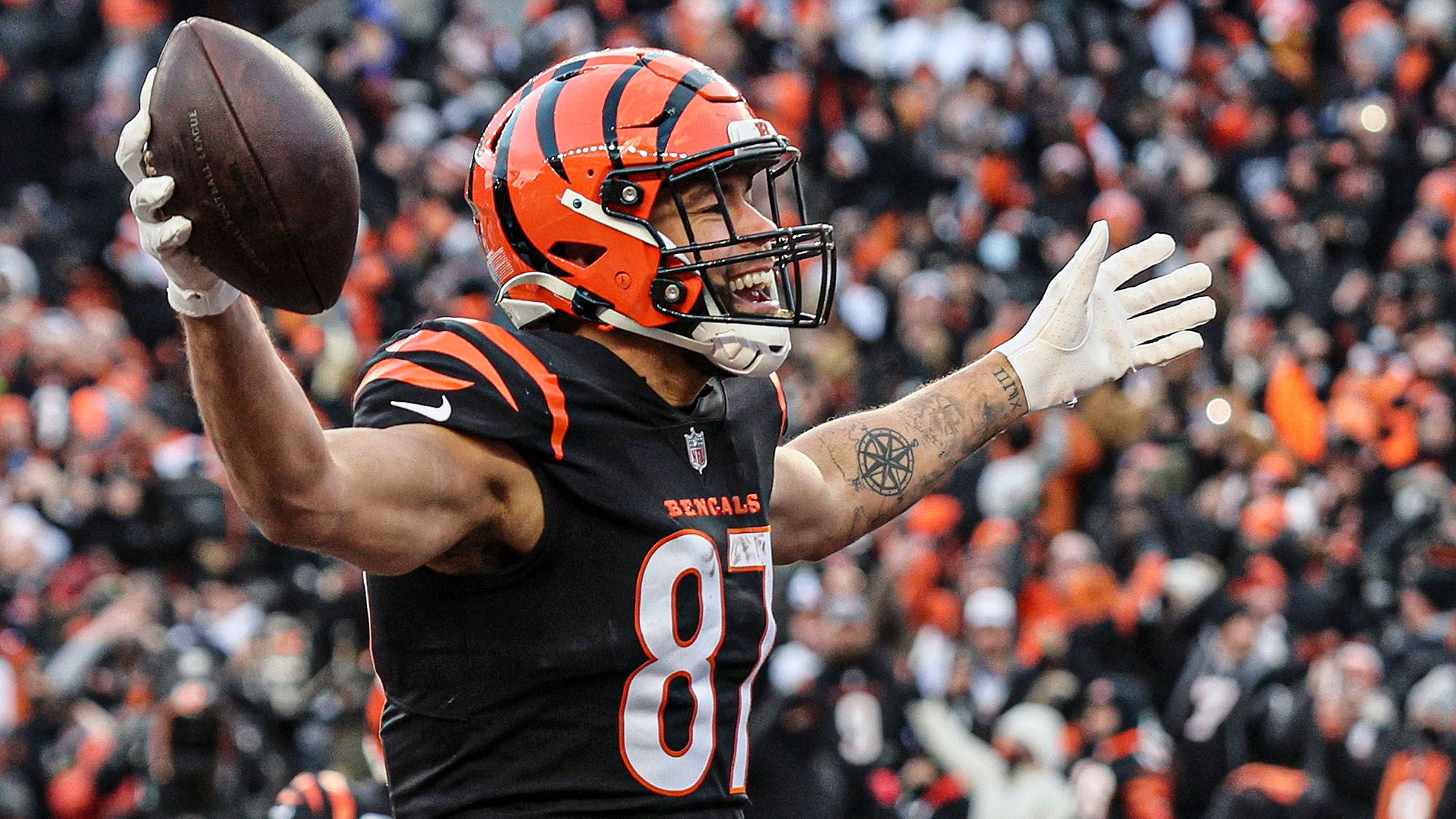 C.J. Uzomah, Bengals, NY Jets, Stats