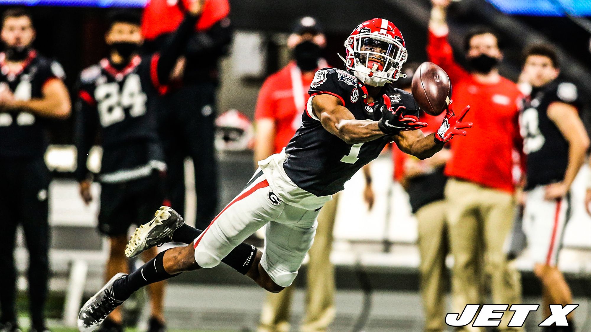 George Pickens, Georgia Football, Mock Draft, NFL Draft, NY Jets