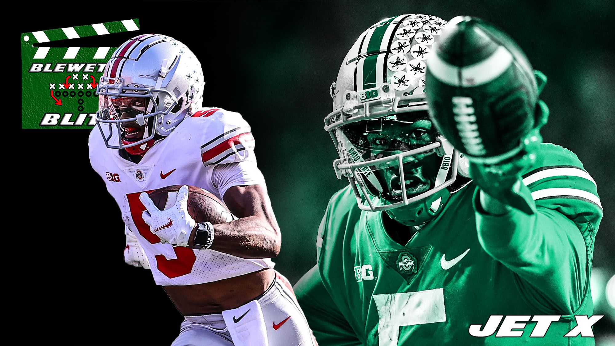 Garrett Wilson, New York Jets, 2022 NFL draft, Blewett's Blitz