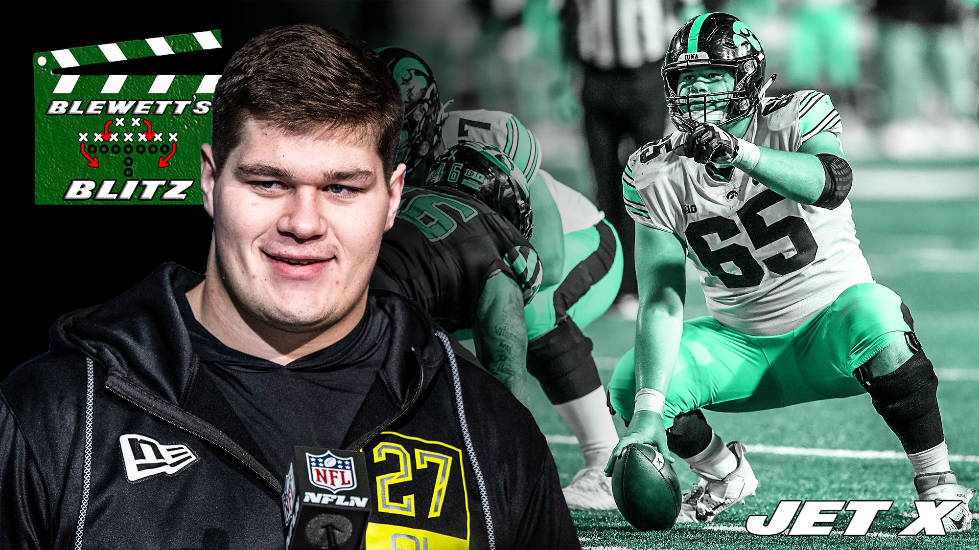 Tyler Linderbaum, New York Jets, 2022 NFL draft, Iowa, Blewett's Blitz
