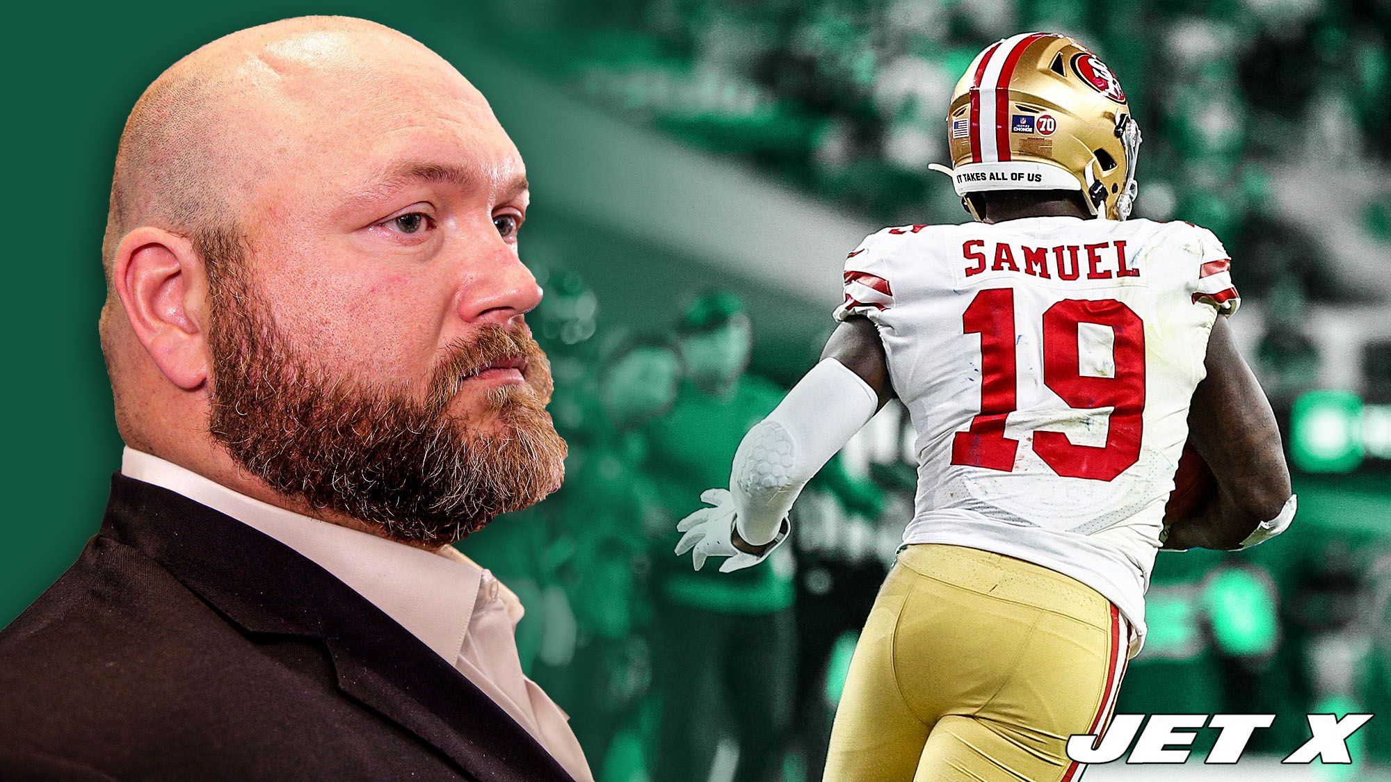 Joe Douglas, NY Jets, Deebo Samuel, Trade, Rumors, GM