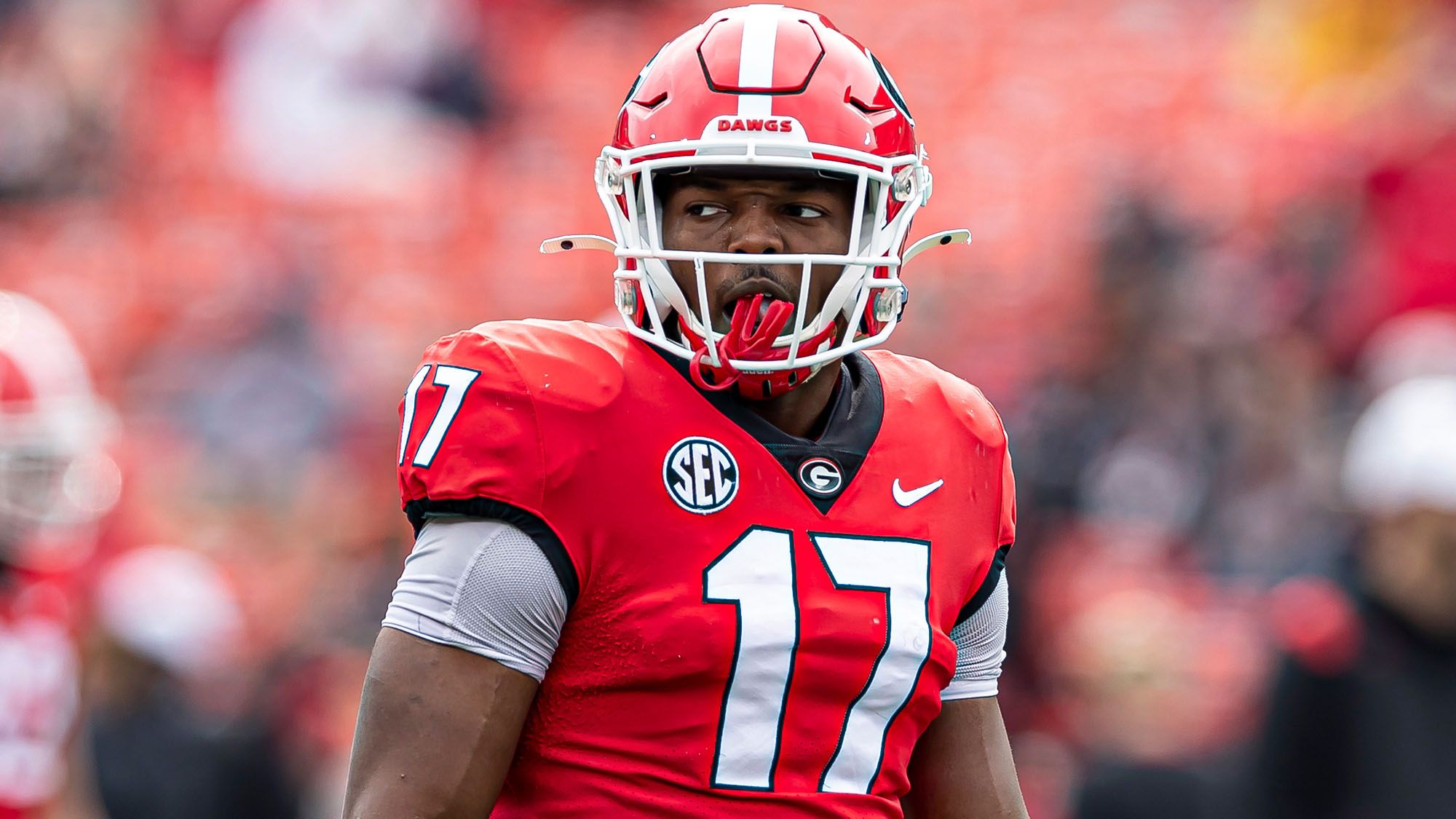 Nakobe Dean, Georgia, NY Jets, NFL Mock Draft, RAS