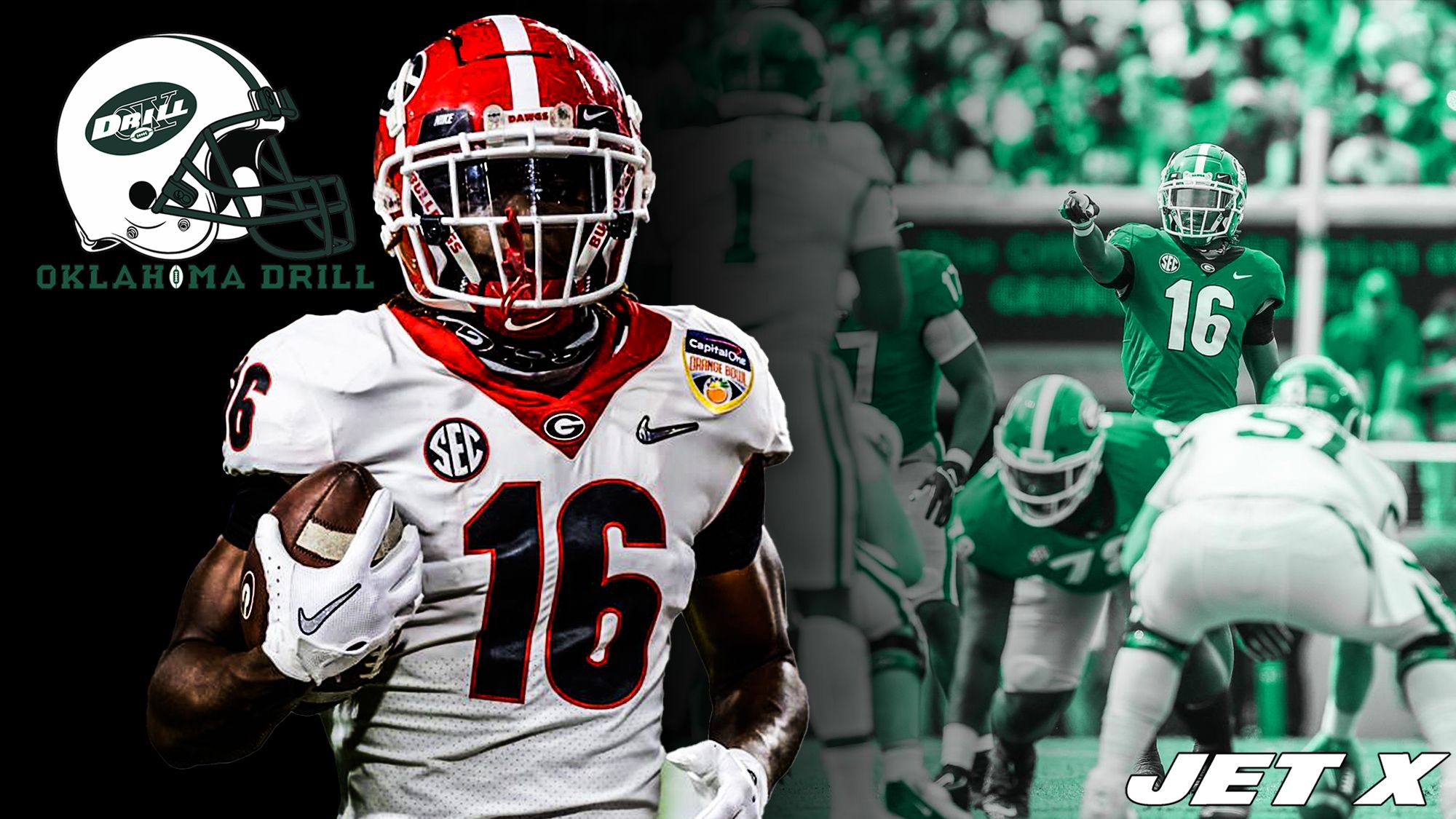 Lewis Cine, NFL Draft, Mock Draft, NY Jets, Stats, PFF, Mock, Age