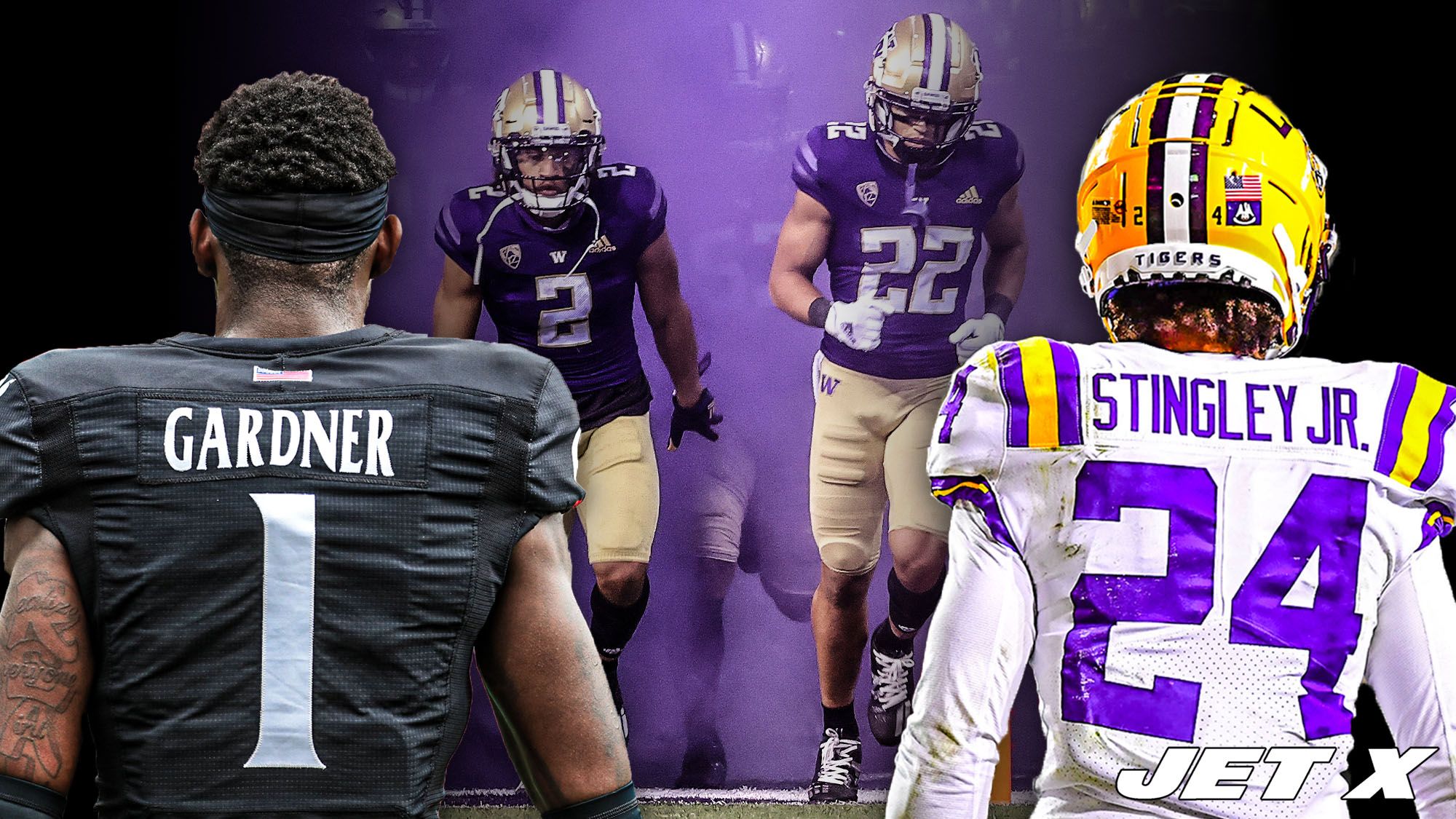 Sauce Gardner, Derek Stingley, Trent McDuffie, Kyler Gordon, NFL Draft Cornerbacks, CBs