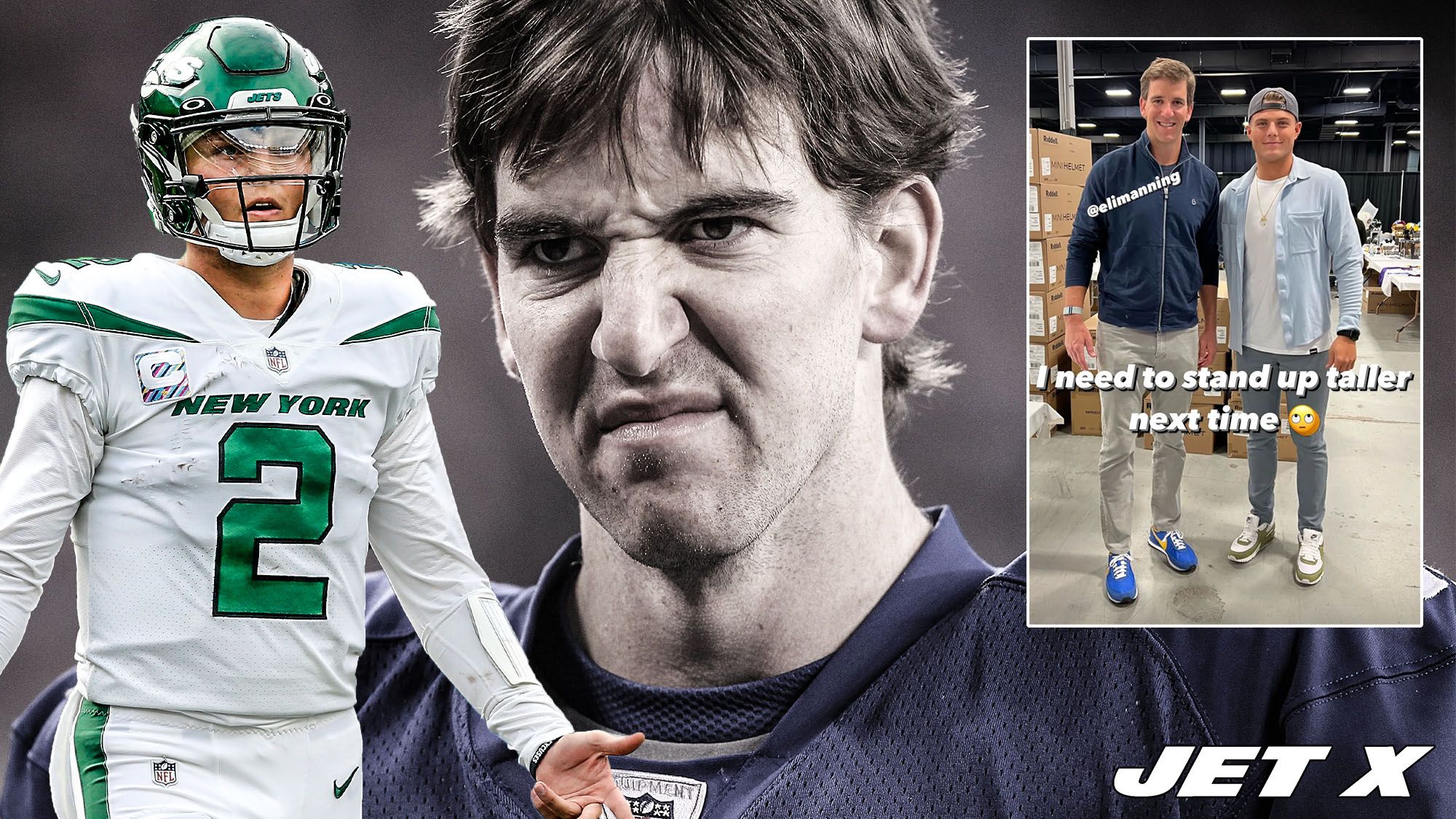 Zach Wilson, Eli Manning