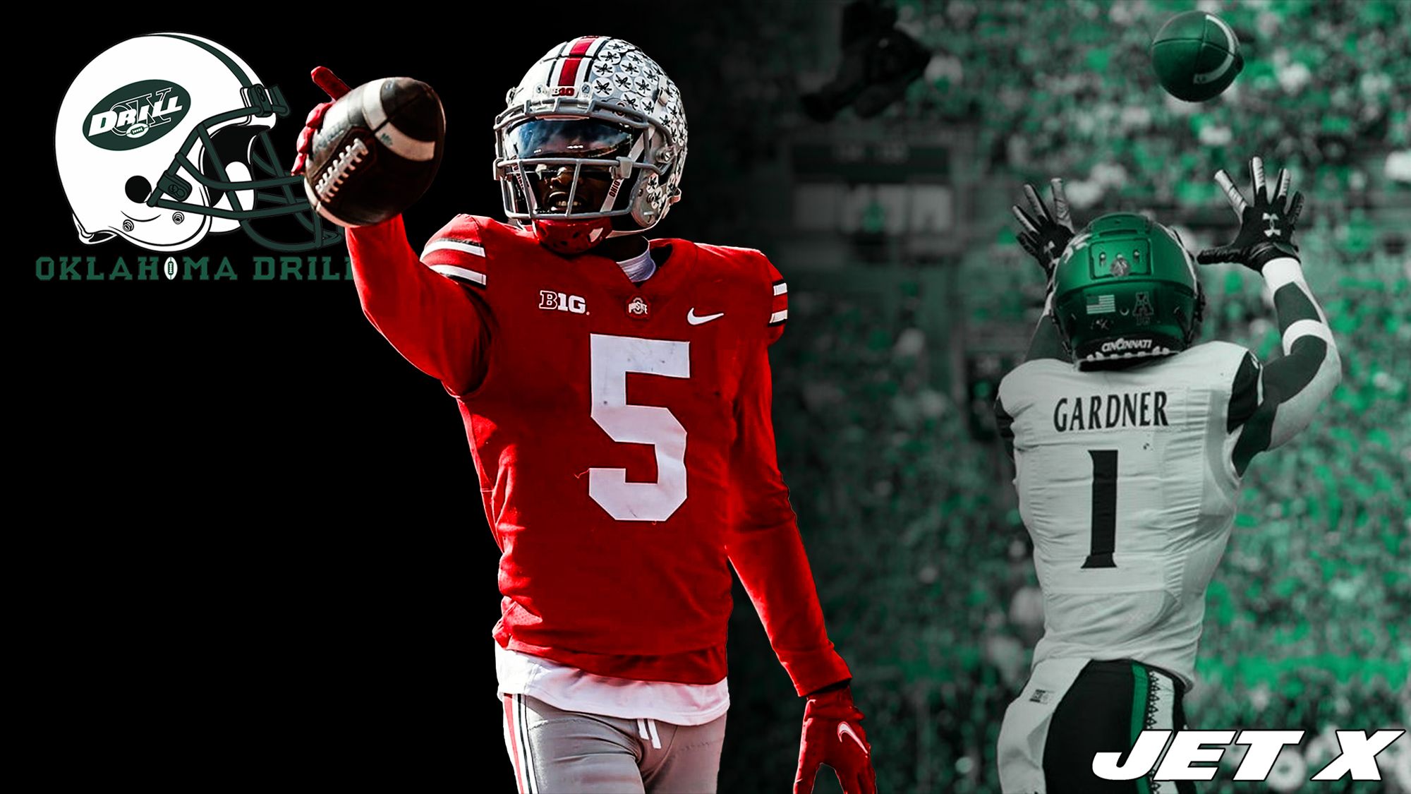 Garrett Wilson, Sauce Gardner, NFL Draft, New York Jets